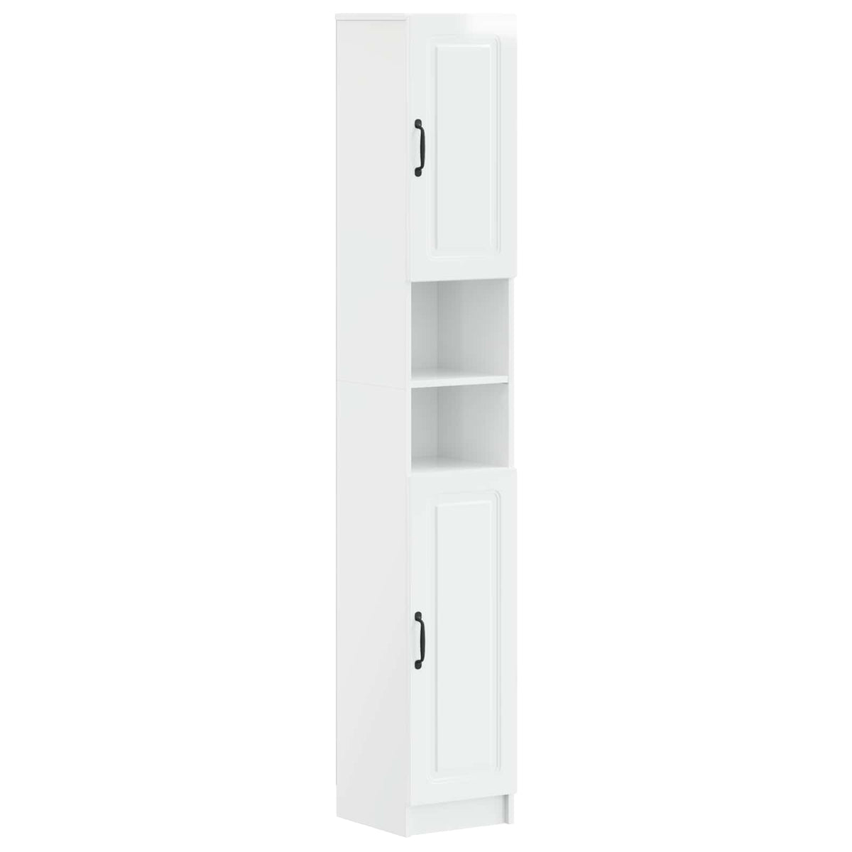 3 Piece Bathroom Cabinet Set UTRECHT High Gloss White