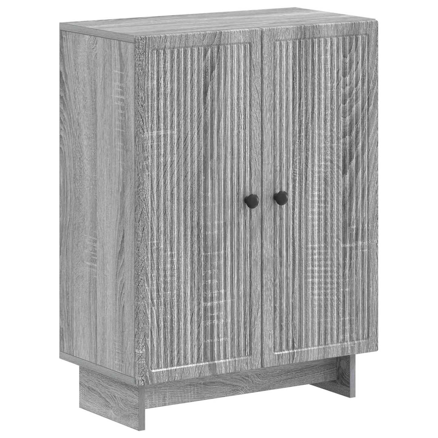2 Piece Bathroom Cabinet Set EDE Grey Sonoma Engineered Wood