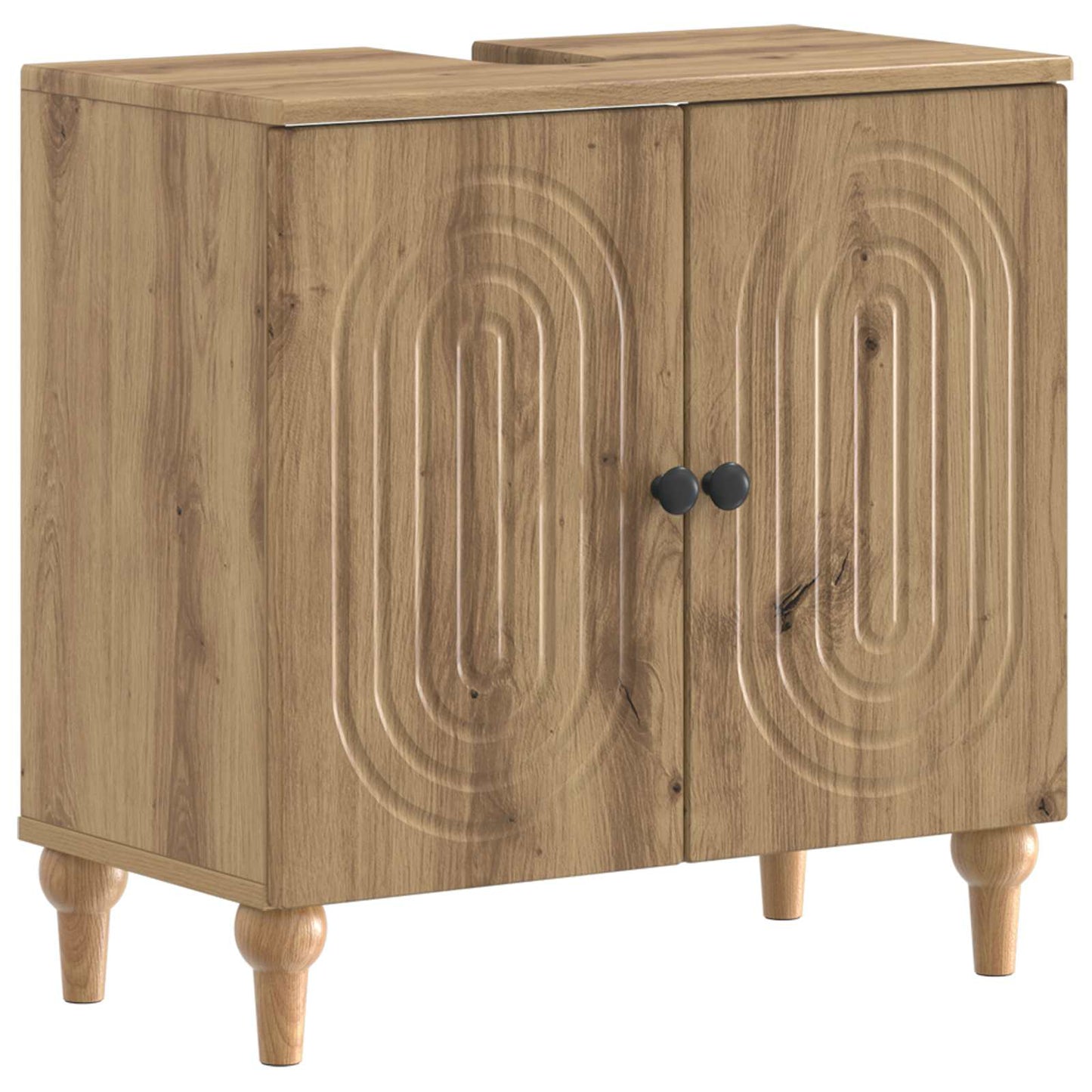 2 Piece Bathroom Cabinet Set ALKMAAR Artisan Oak