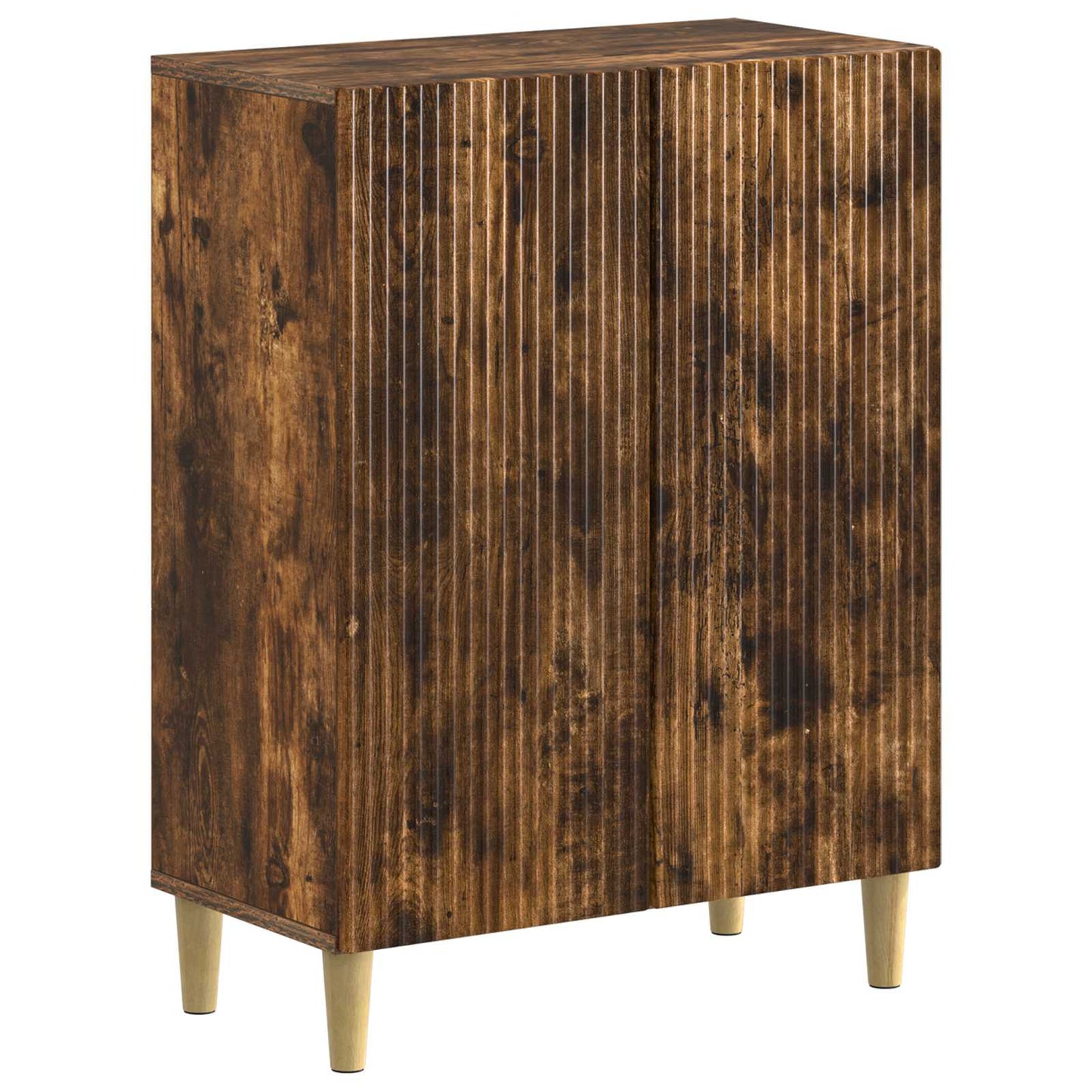 2 Piece Bathroom Cabinet Set ARNHEM Smoked Oak Engineered Wood