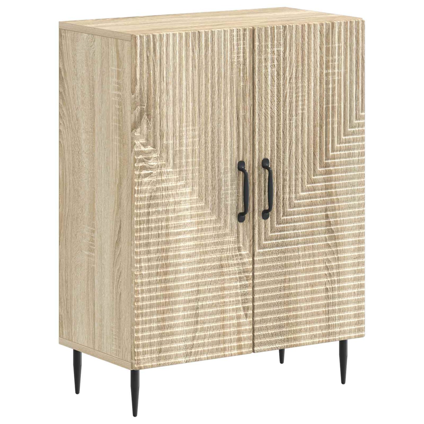 2 Piece Bathroom Cabinet Set HAARLEM Sonoma Oak Engineered Wood