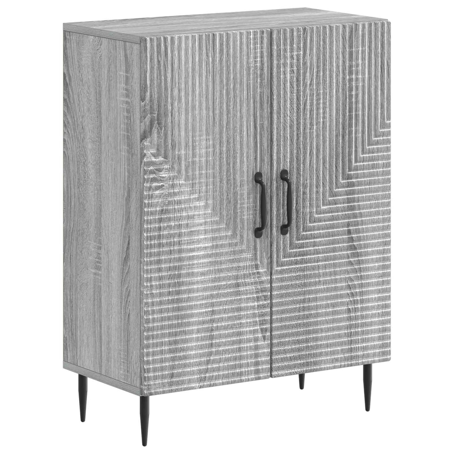 2 Piece Bathroom Cabinet Set HAARLEM Grey Sonoma