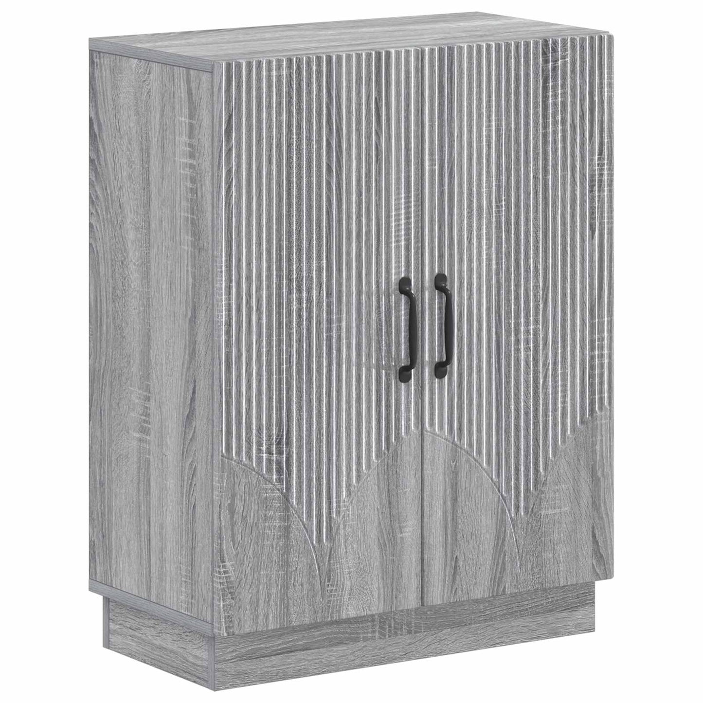 2 Piece Bathroom Cabinet Set HOORN Grey Sonoma Engineered Wood