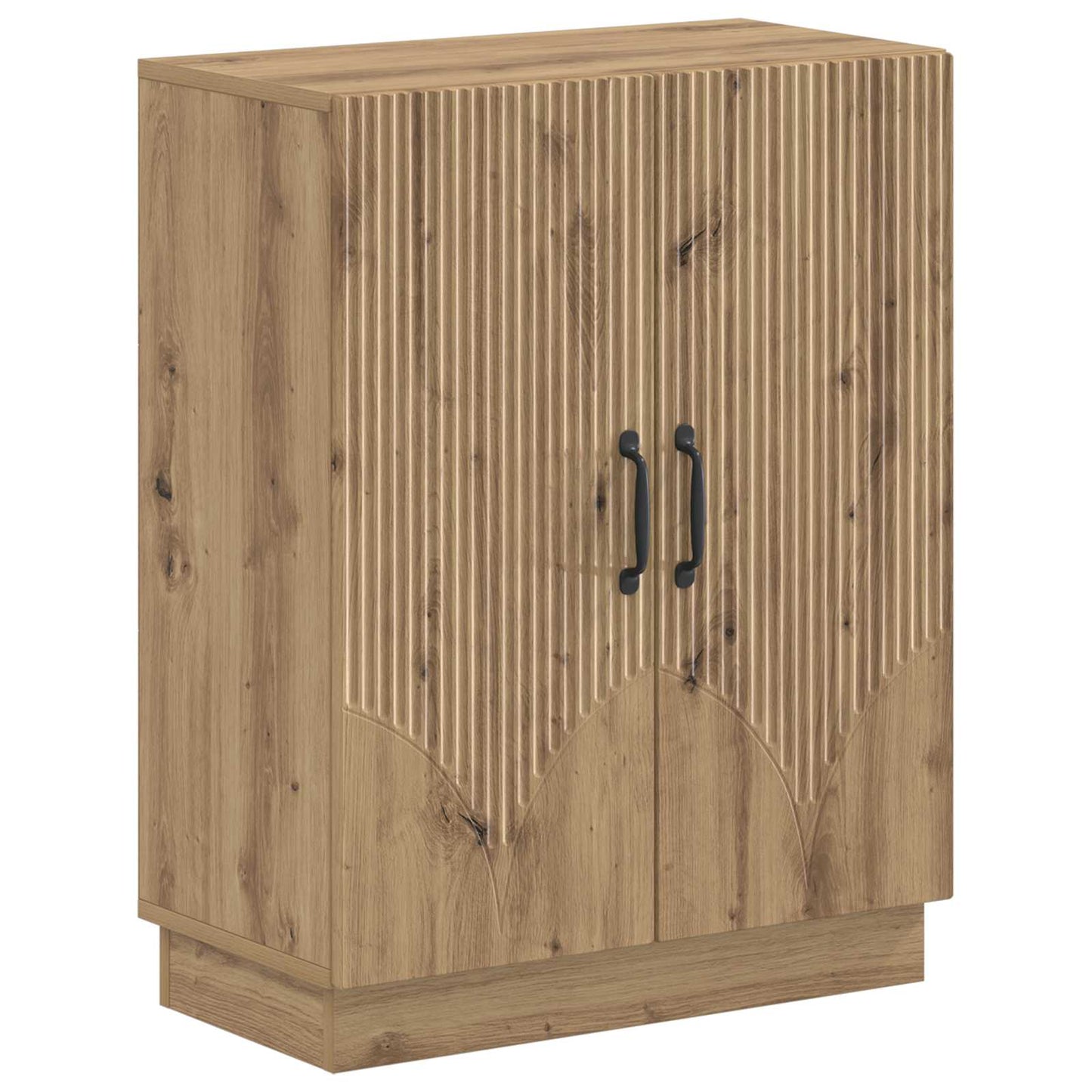 2 Piece Bathroom Cabinet Set HOORN Artisan Oak Engineered Wood