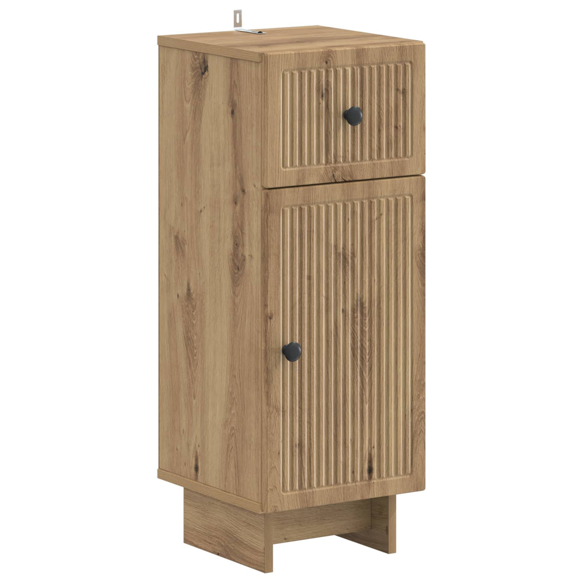 2 Piece Bathroom Cabinet Set EDE Artisan Oak Engineered Wood