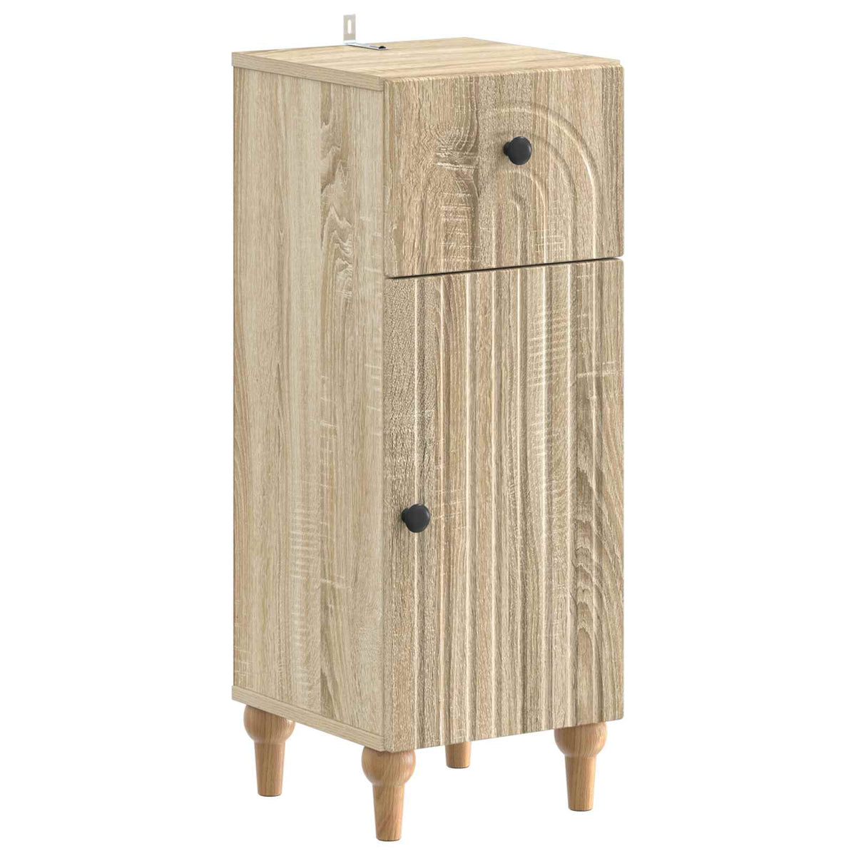 2 Piece Bathroom Cabinet Set ALKMAAR Sonoma Oak Engineered Wood