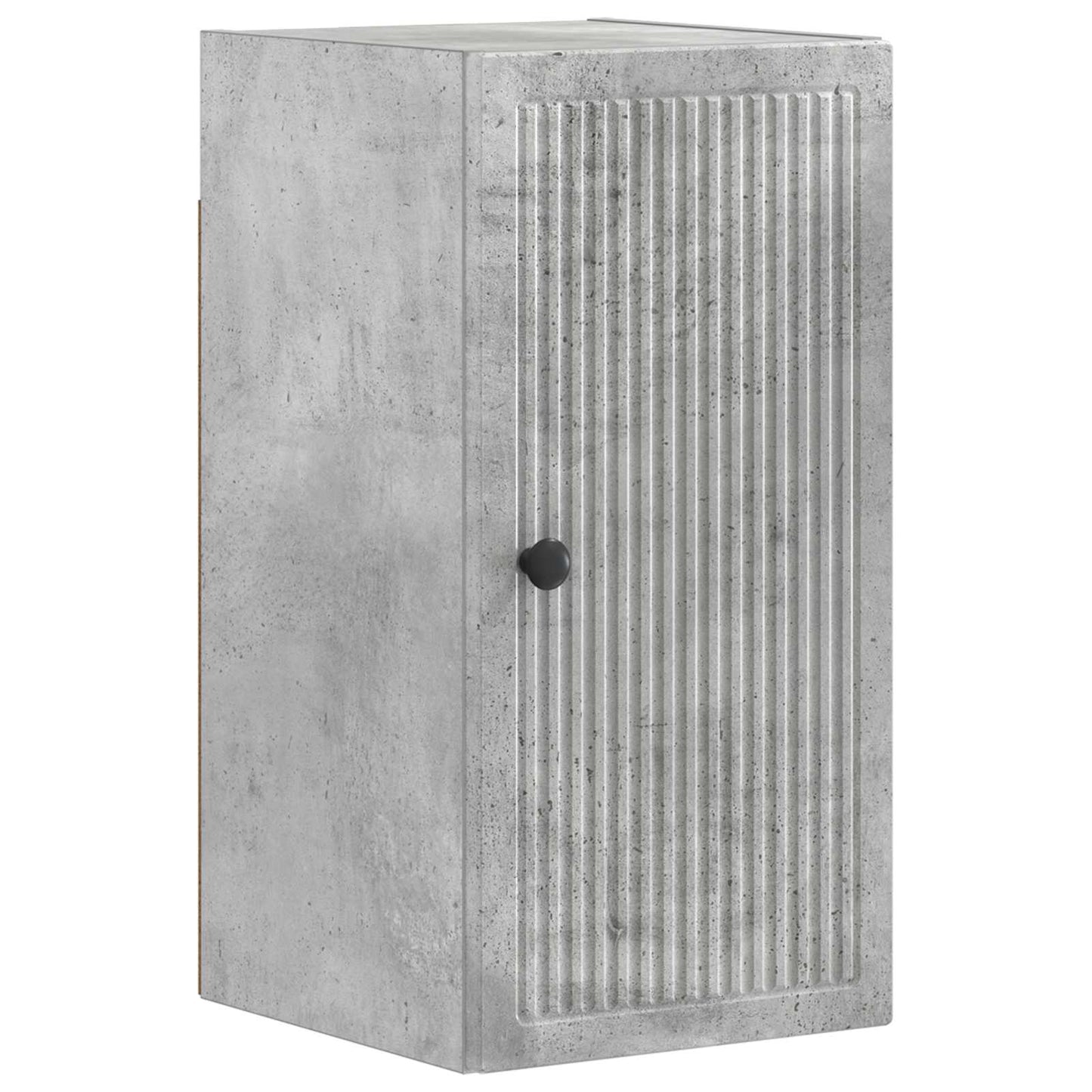 3 Piece Bathroom Cabinet Set EDE Concrete Grey Engineered Wood