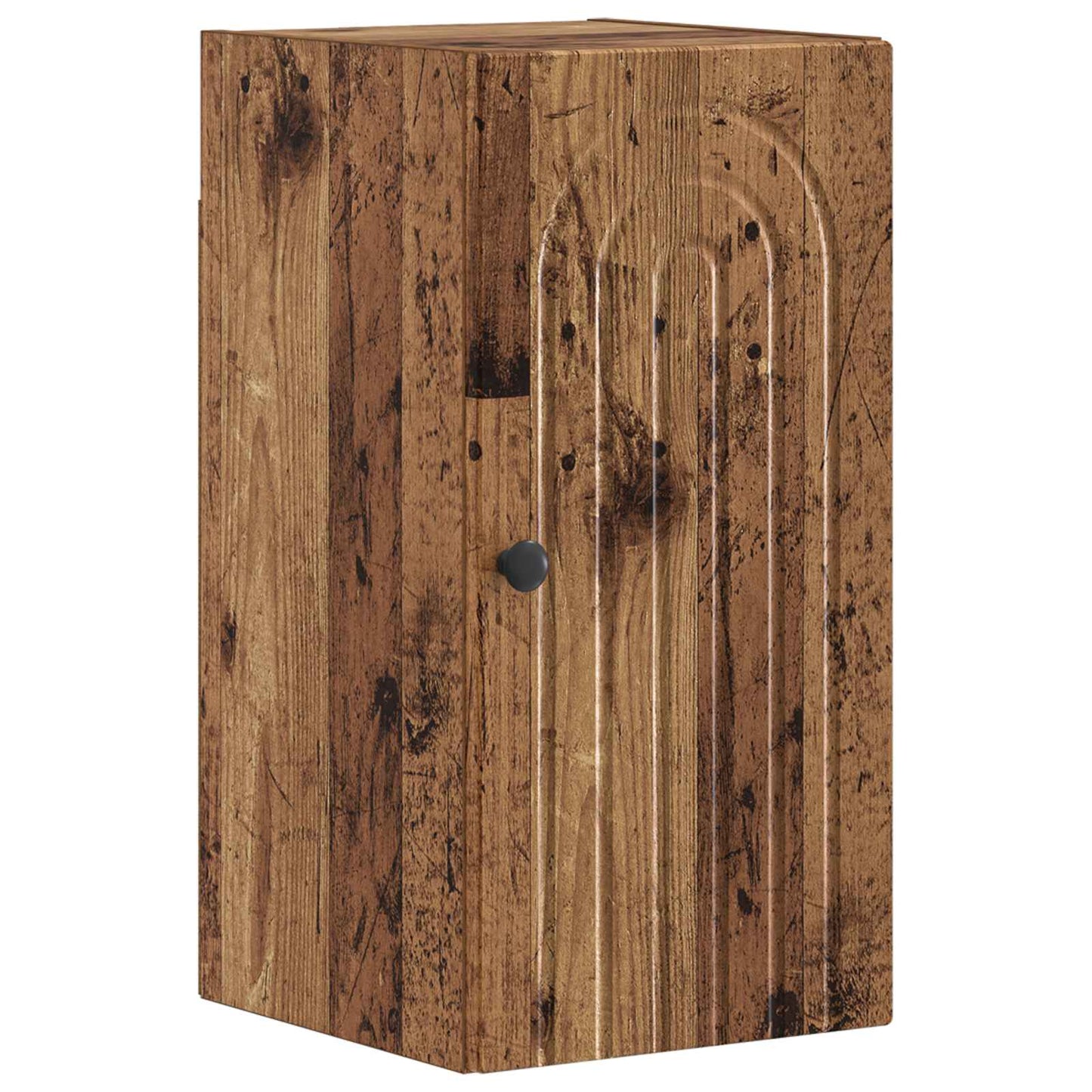 3 Piece Bathroom Cabinet Set ALKMAAR Old Wood Engineered Wood