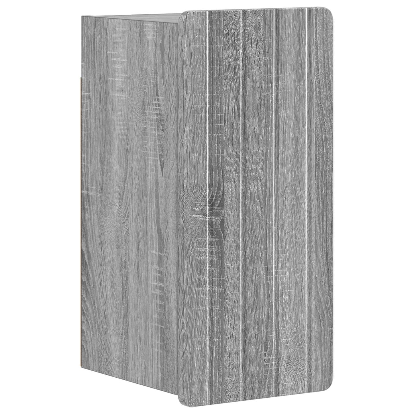 3 Piece Bathroom Cabinet Set ZWOLLE Grey Sonoma Engineered Wood