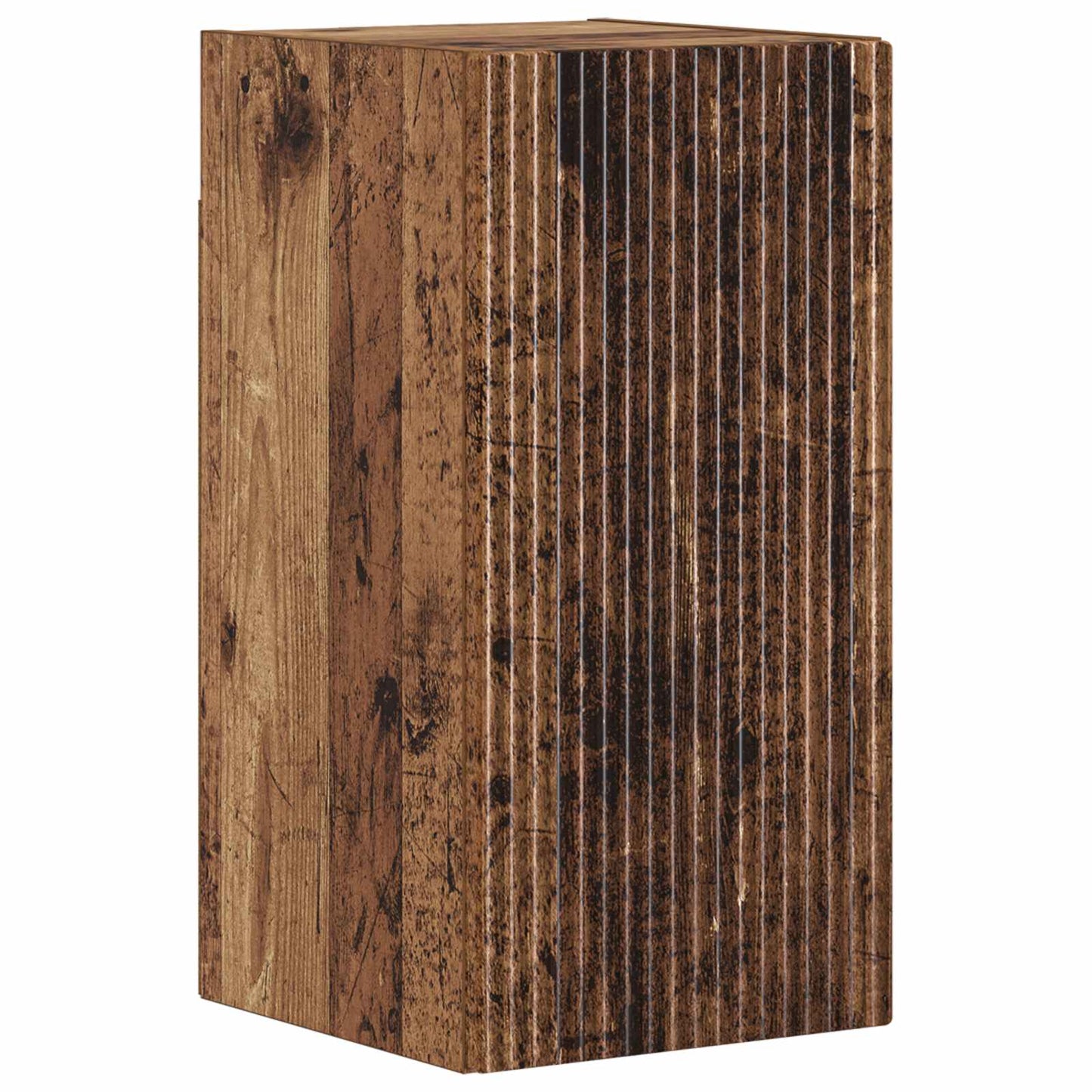 3 Piece Bathroom Cabinet Set ARNHEM Old Wood Engineered Wood