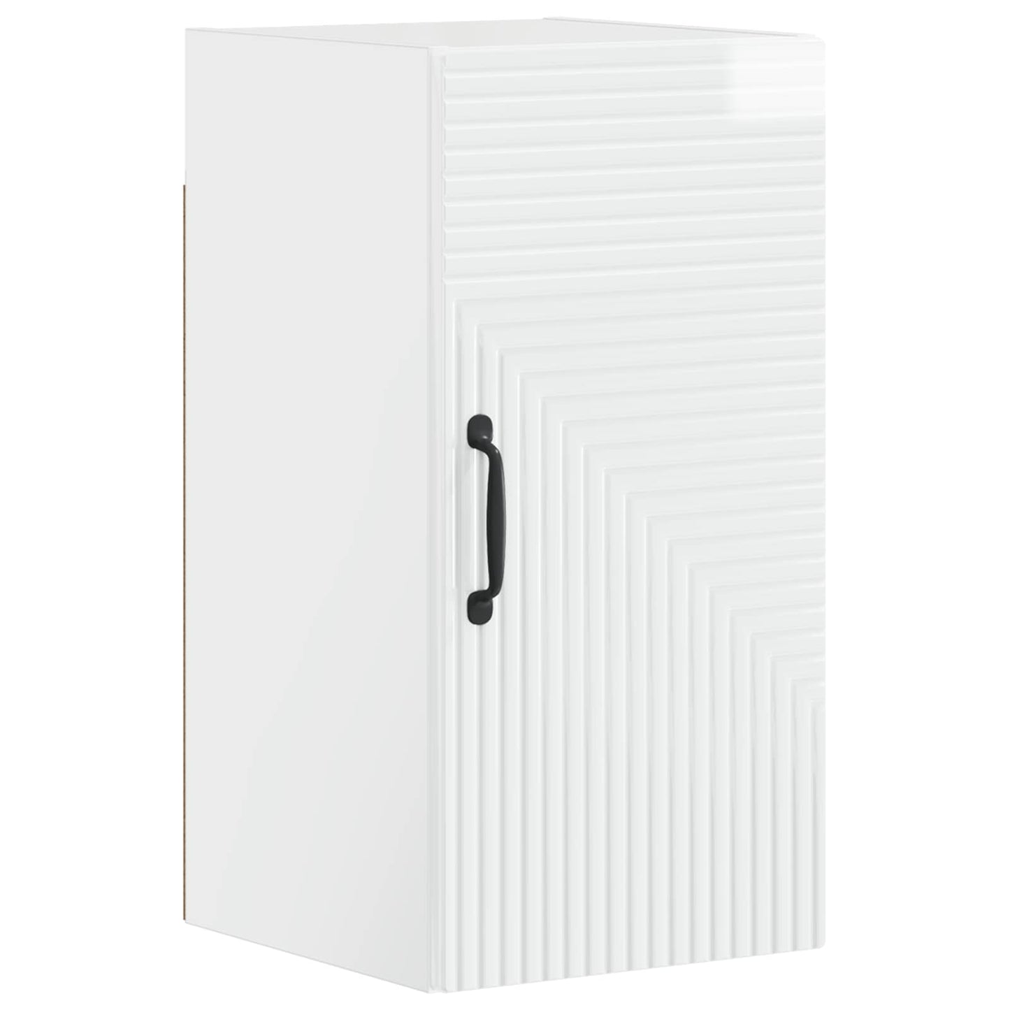 3 Piece Bathroom Cabinet Set HAARLEM High Gloss White