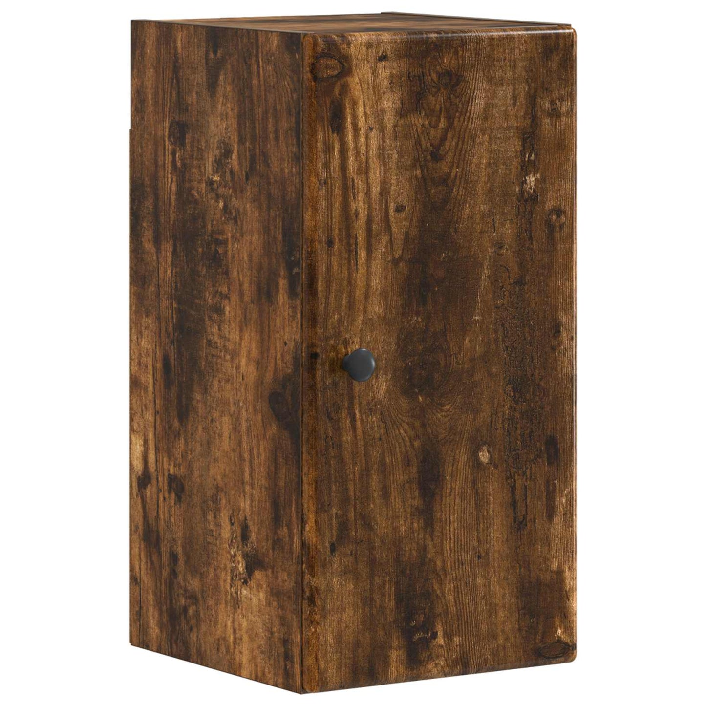 3 Piece Bathroom Cabinet Set BREDA Smoked Oak Engineered Wood