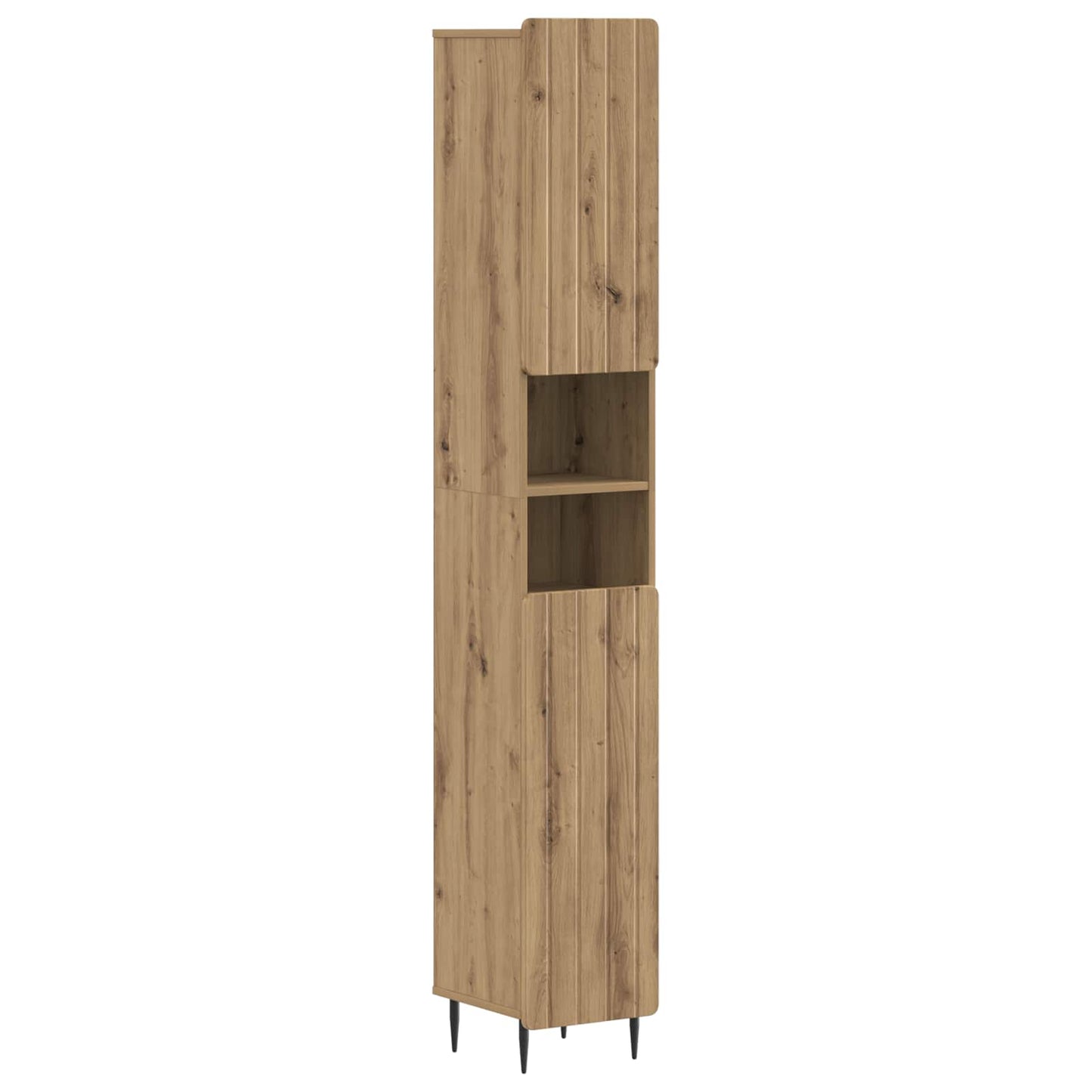 3 Piece Bathroom Cabinet Set ZWOLLE Engineered Wood