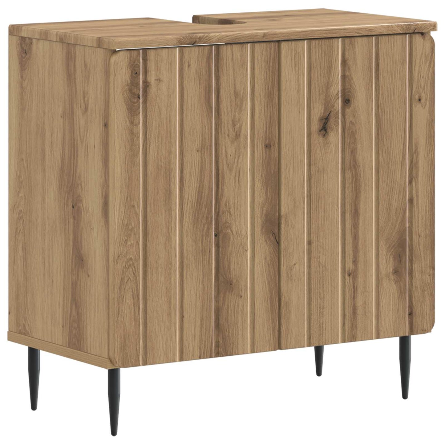 3 Piece Bathroom Cabinet Set ZWOLLE Engineered Wood