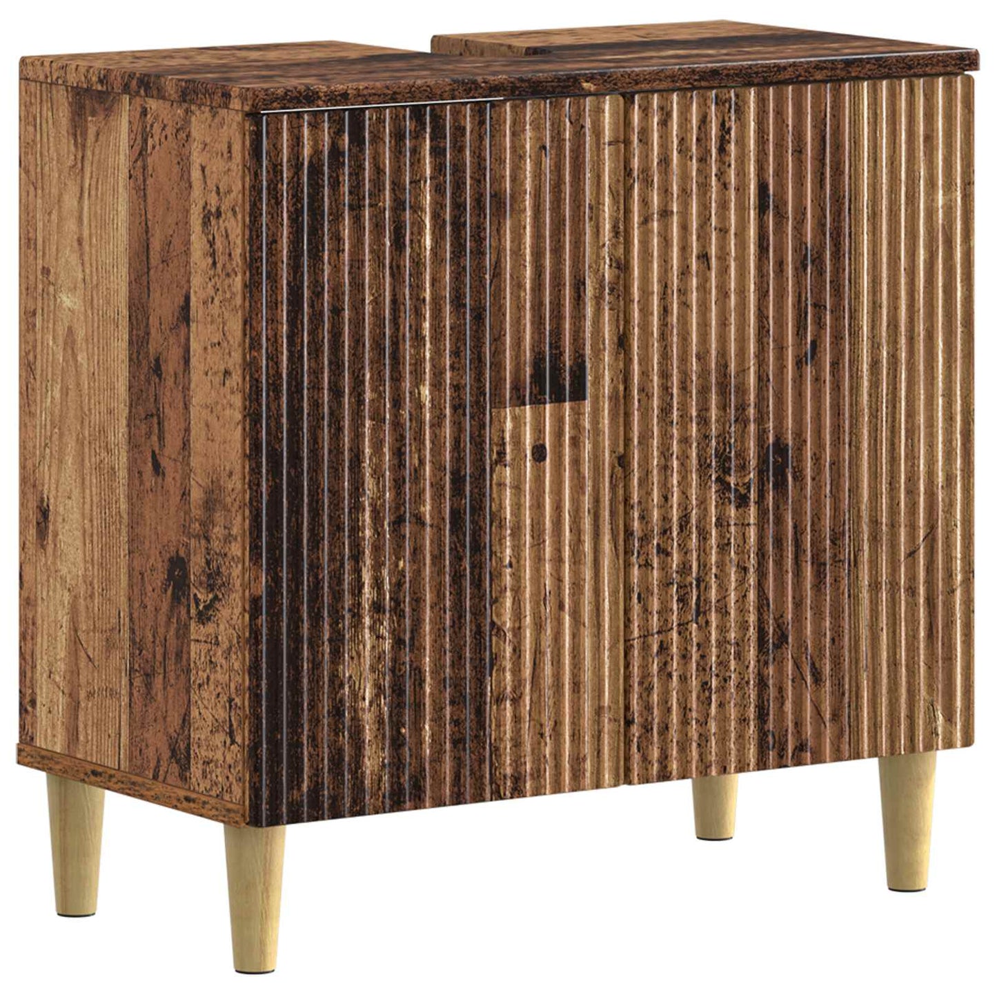 3 Piece Bathroom Cabinet Set ARNHEM Engineered Wood