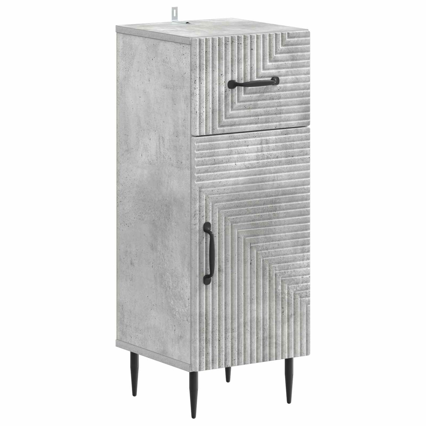 3 Piece Bathroom Cabinet Set HAARLEM Engineered Wood