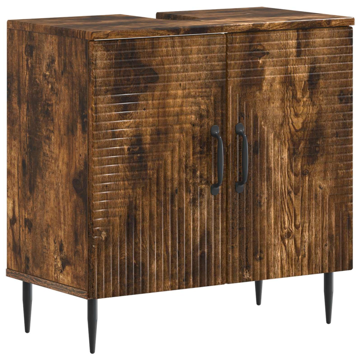3 Piece Bathroom Cabinet Set HAARLEM Engineered Wood