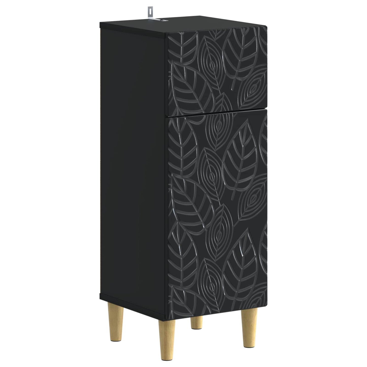3 Piece Bathroom Cabinet Set DELFT Engineered Wood