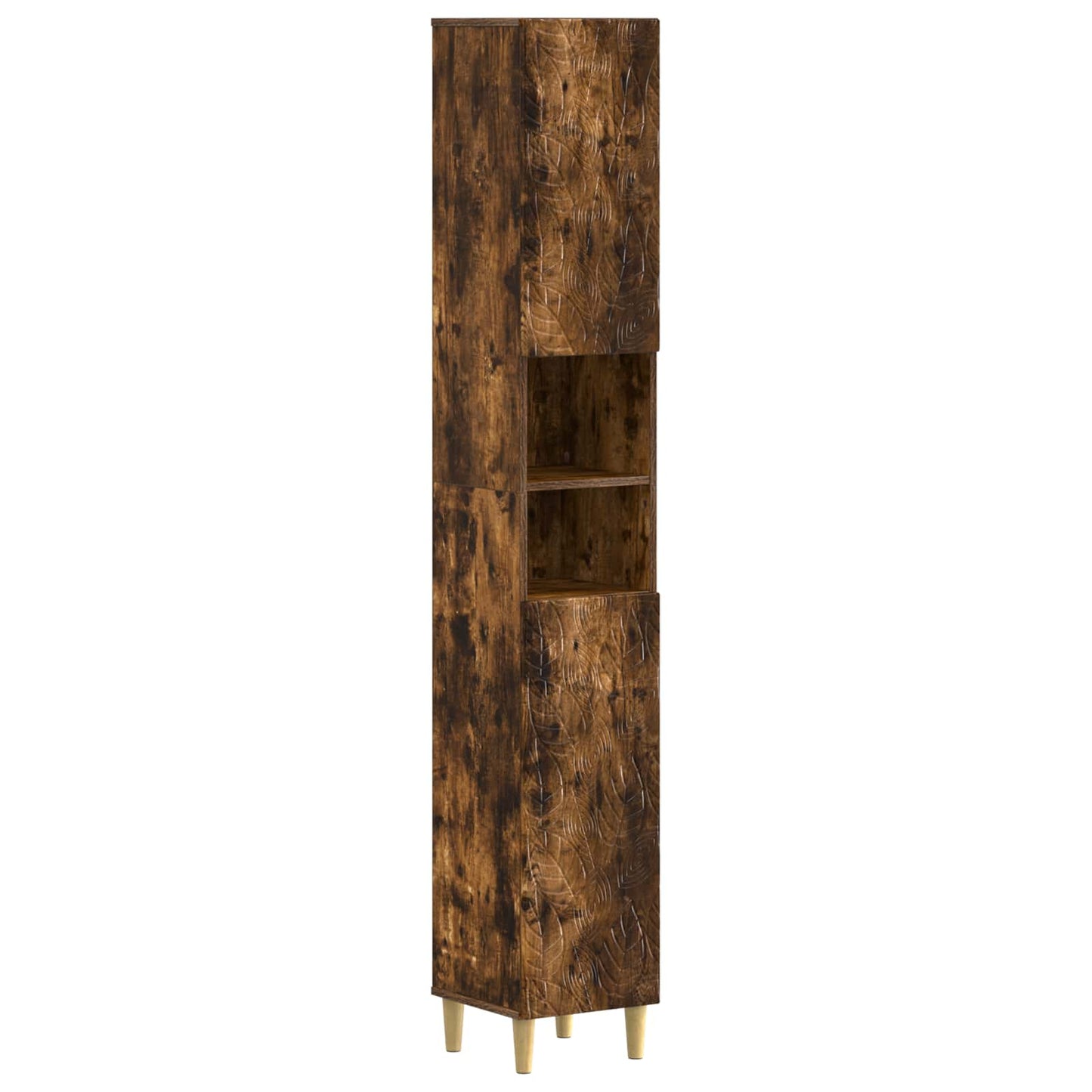 3 Piece Bathroom Cabinet Set DELFT Engineered Wood