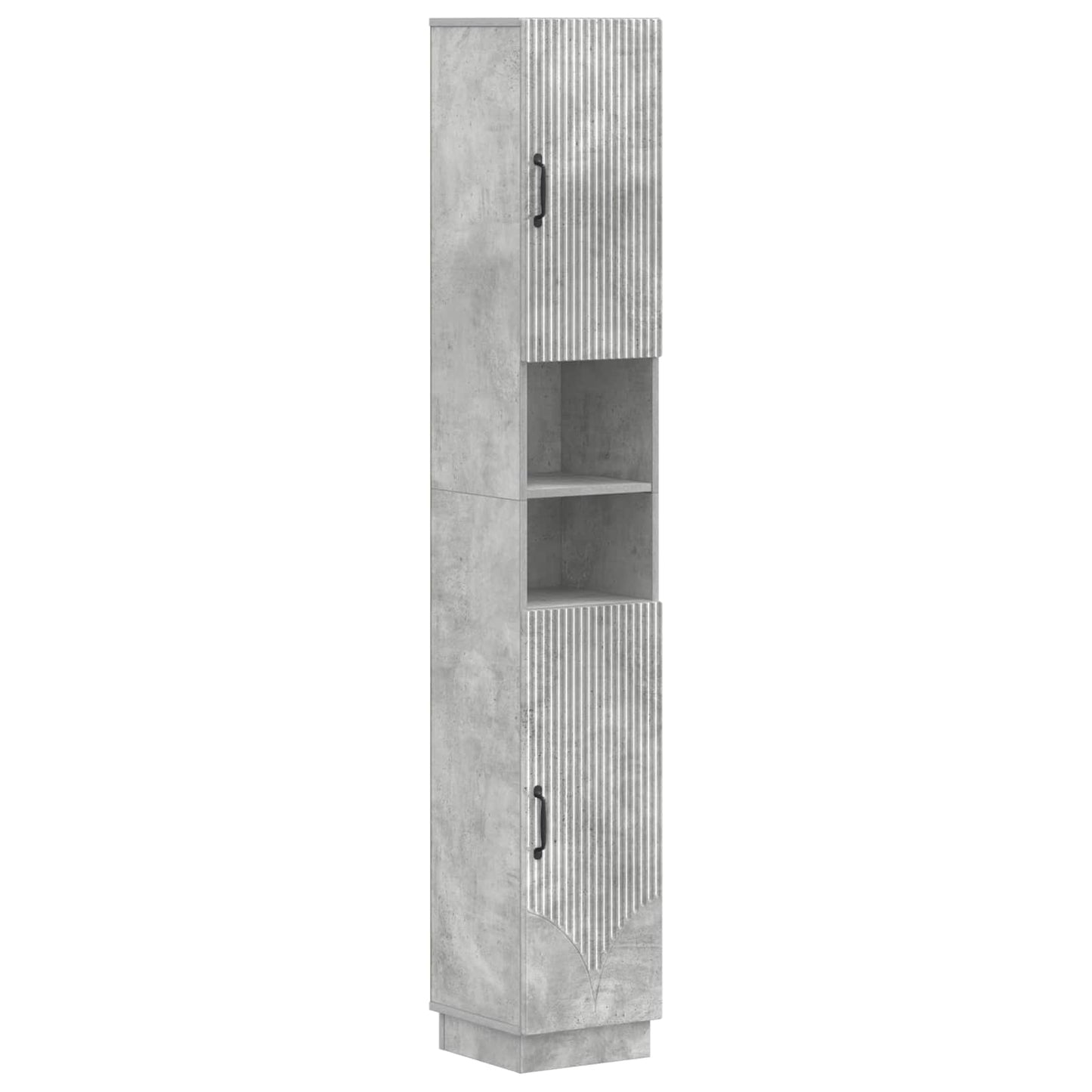3 Piece Bathroom Cabinet Set HOORN Engineered Wood