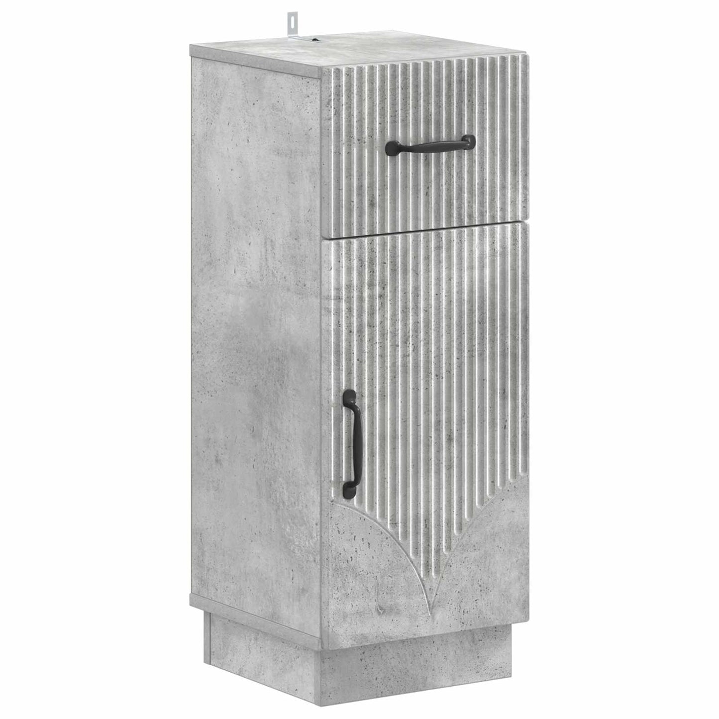 3 Piece Bathroom Cabinet Set HOORN Engineered Wood
