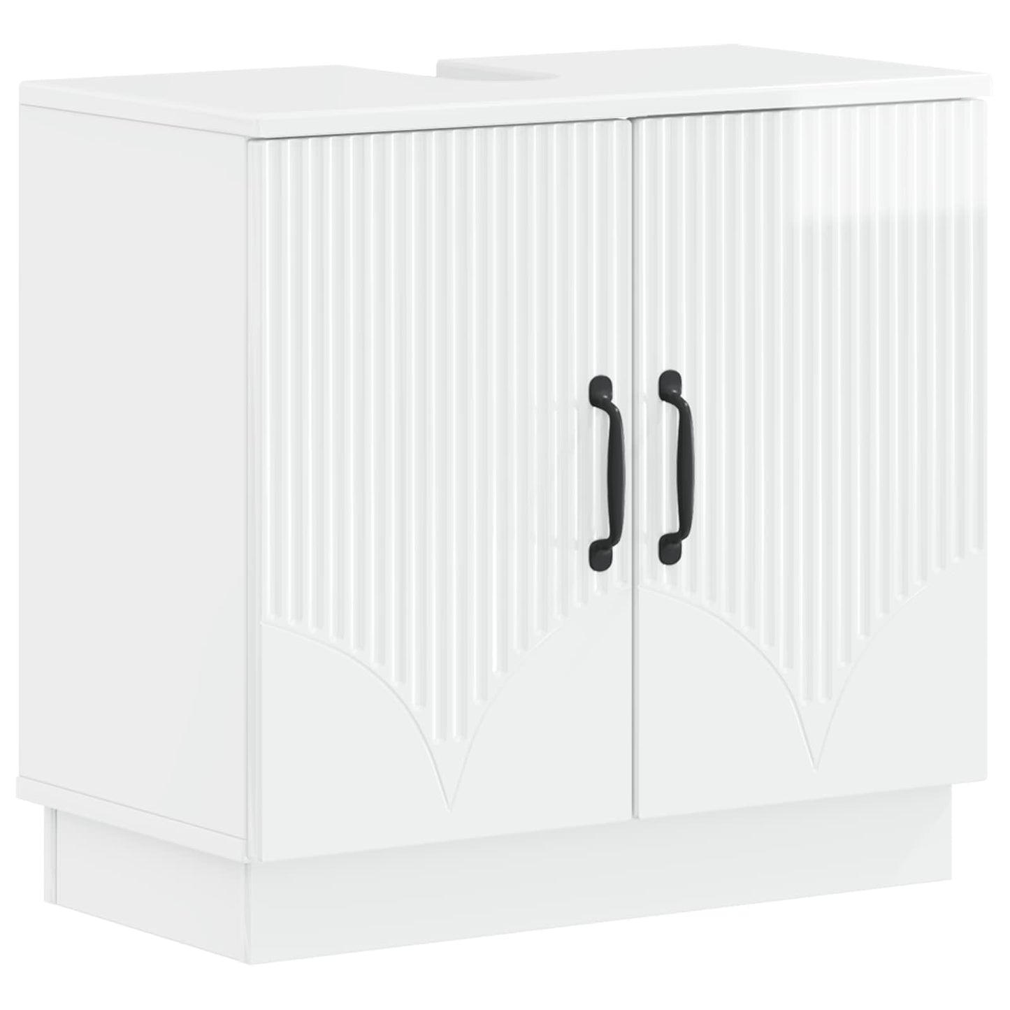 3 Piece Bathroom Cabinet Set HOORN Engineered Wood