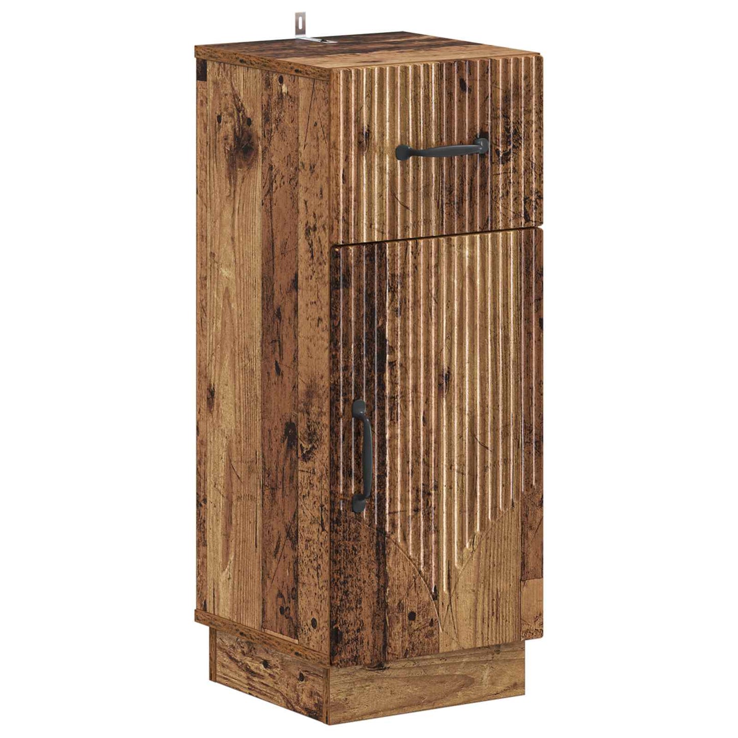 3 Piece Bathroom Cabinet Set HOORN Engineered Wood