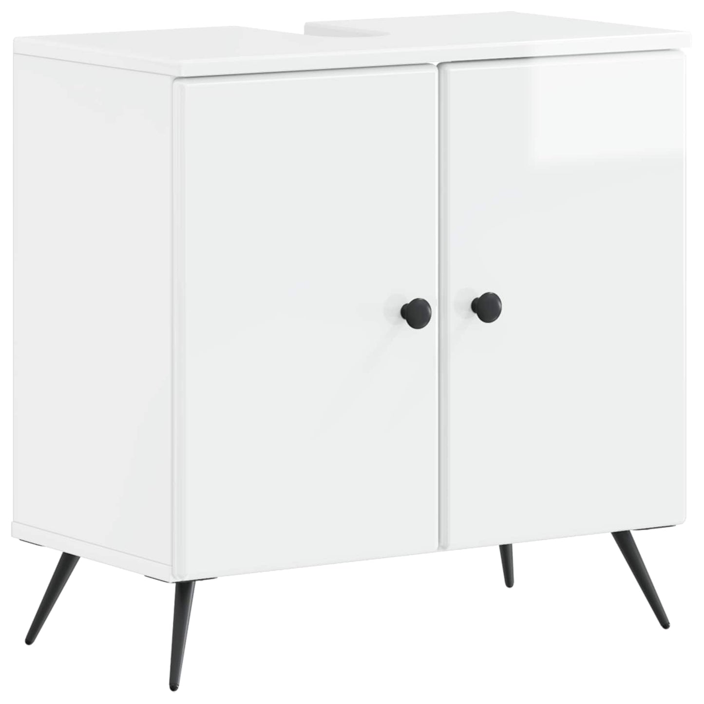 3 Piece Bathroom Cabinet Set BREDA Engineered Wood