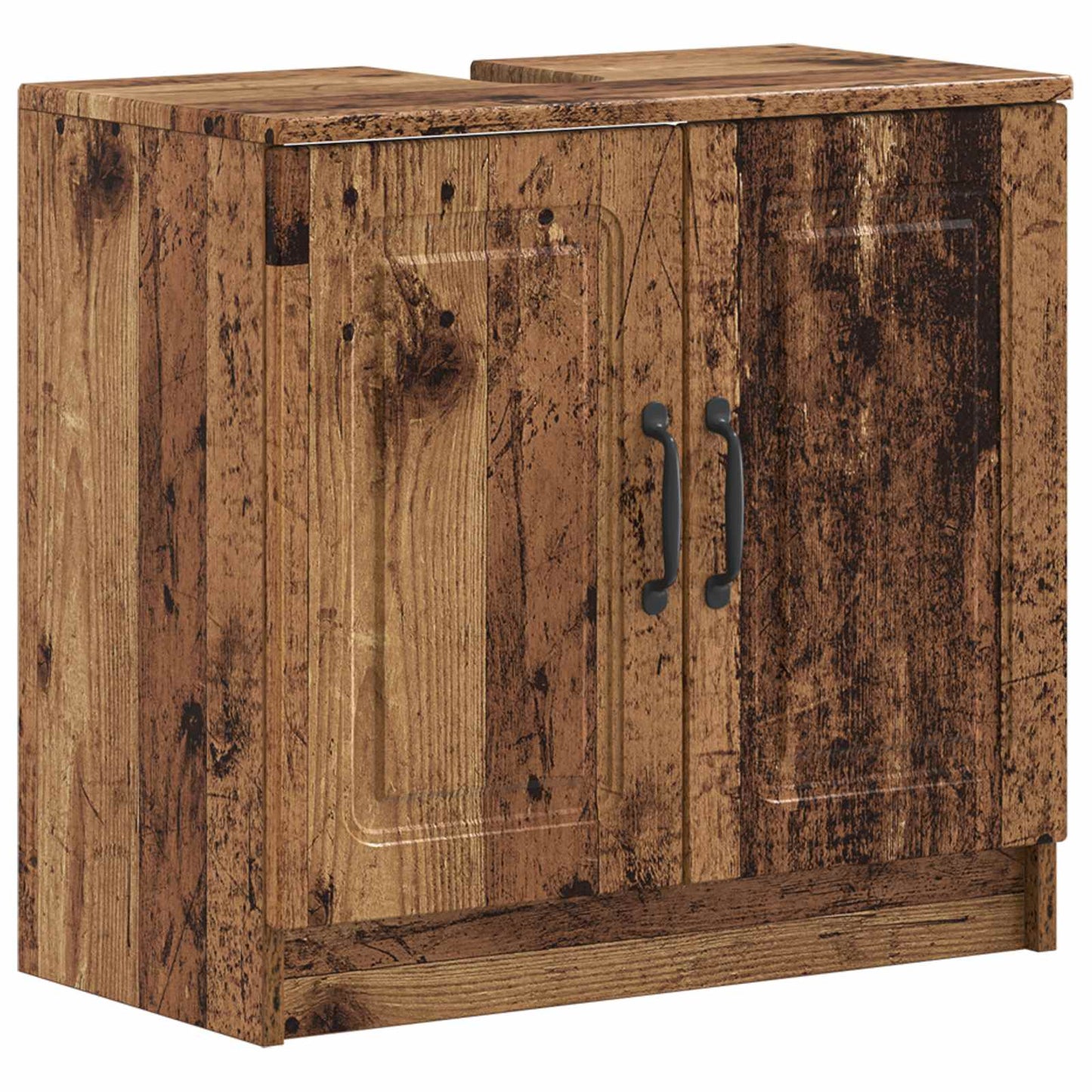 3 Piece Bathroom Cabinet Set UTRECHT Engineered Wood