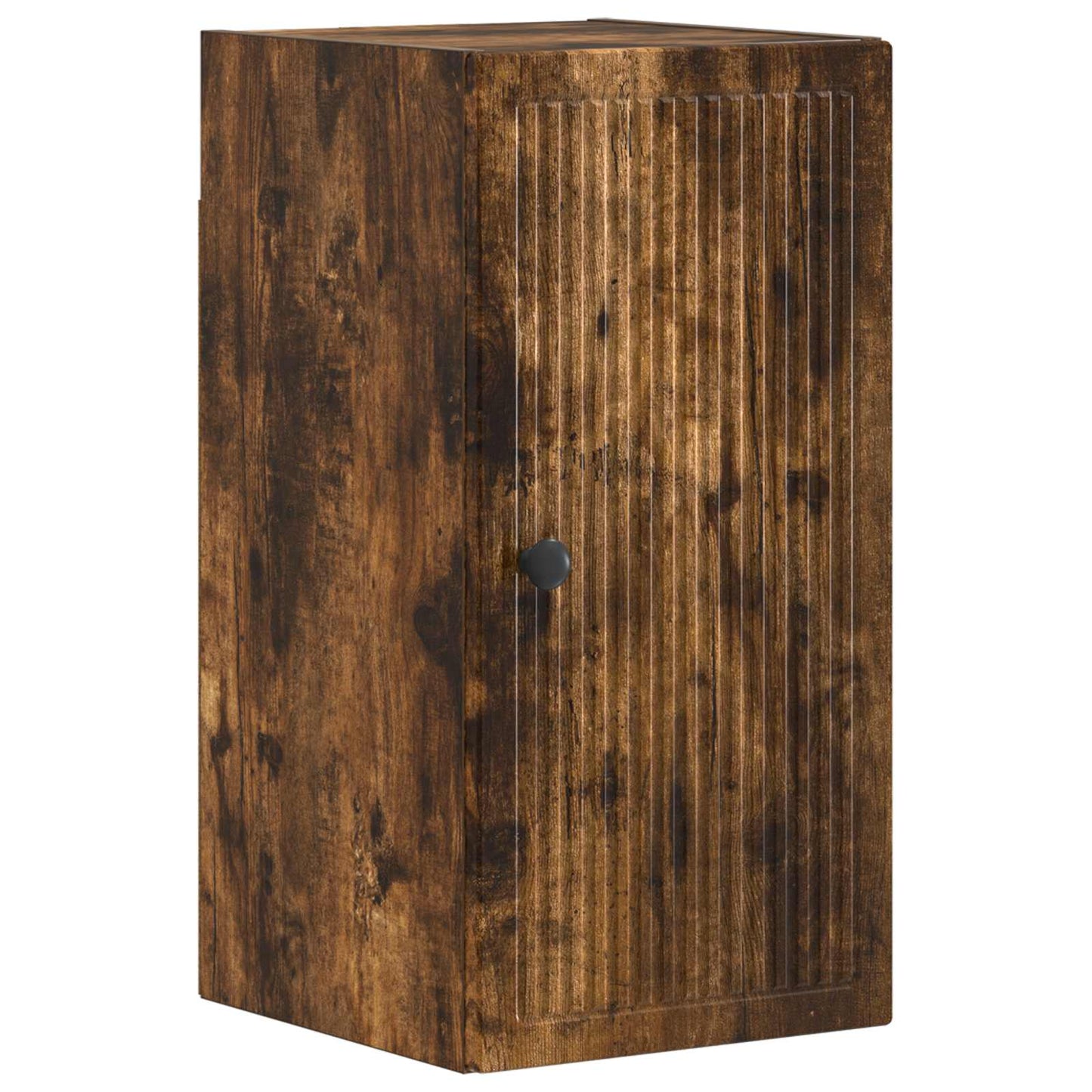 4 Piece Bathroom Cabinet Set EDE Smoked Oak Engineered Wood