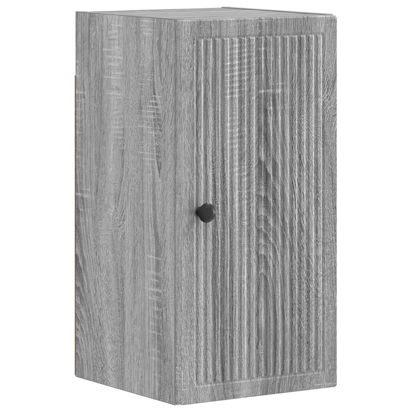 4 Piece Bathroom Cabinet Set EDE Grey Sonoma Engineered Wood