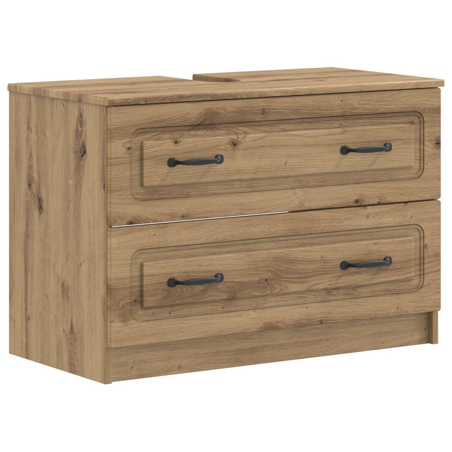 4 Piece Bathroom Cabinet Set UTRECHT Artisan Oak