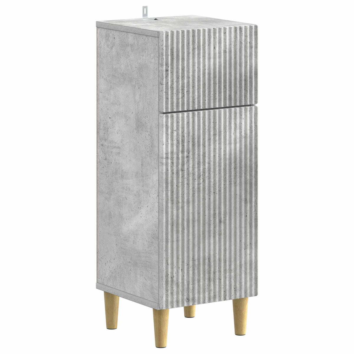 3 Piece Bathroom Cabinet Set ARNHEM Concrete Grey