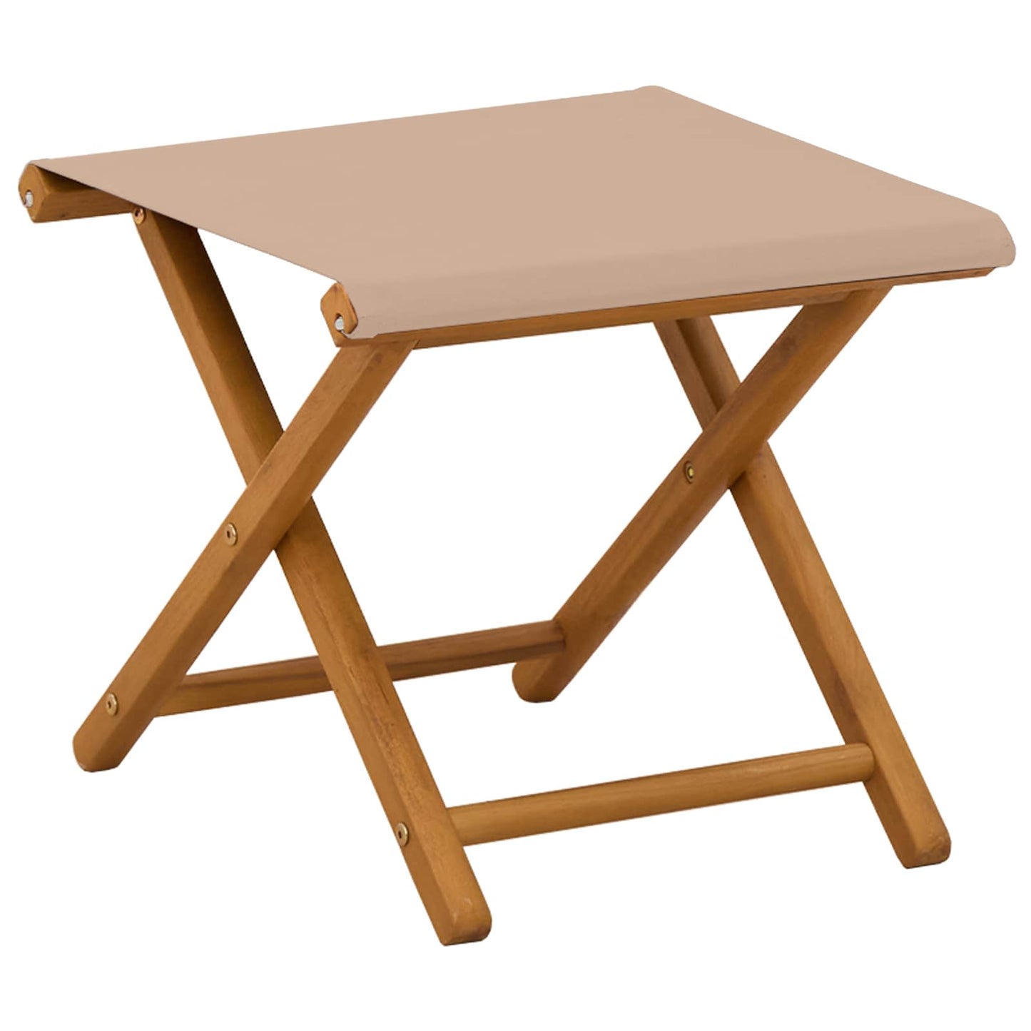 Deck Chair 4 pcs 3 Position Solid Eucalyptus Wood Taupe
