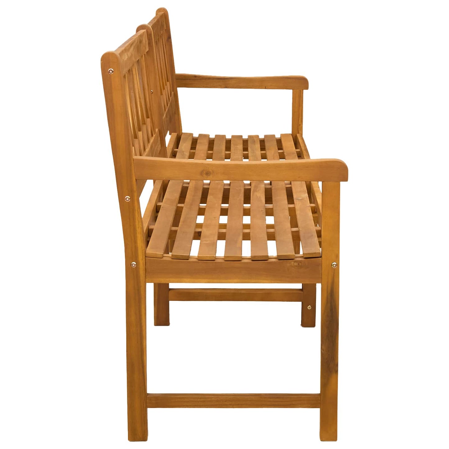 Outdoor Bench Natural 180 x 55.5 x 90 cm Solid Acacia Wood