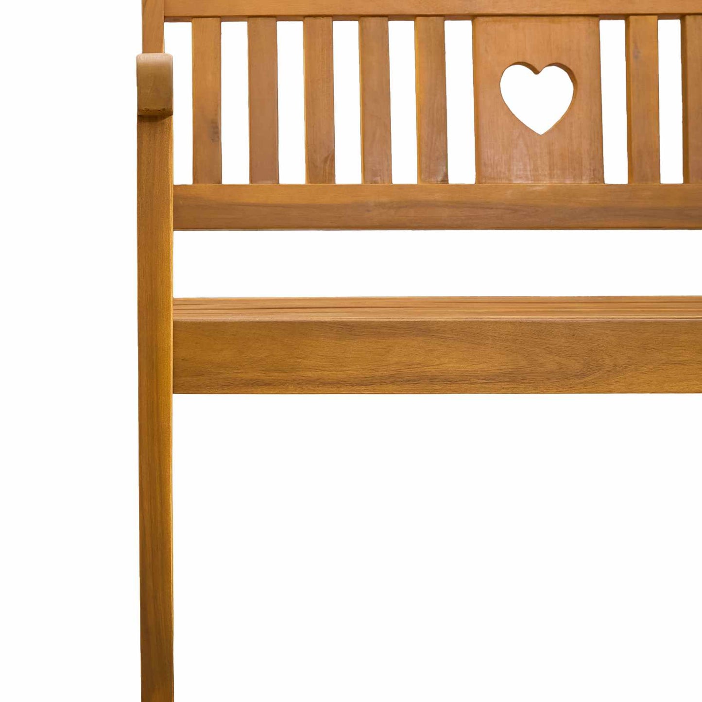 Outdoor Bench Natural 180 x 55.5 x 90 cm Solid Acacia Wood