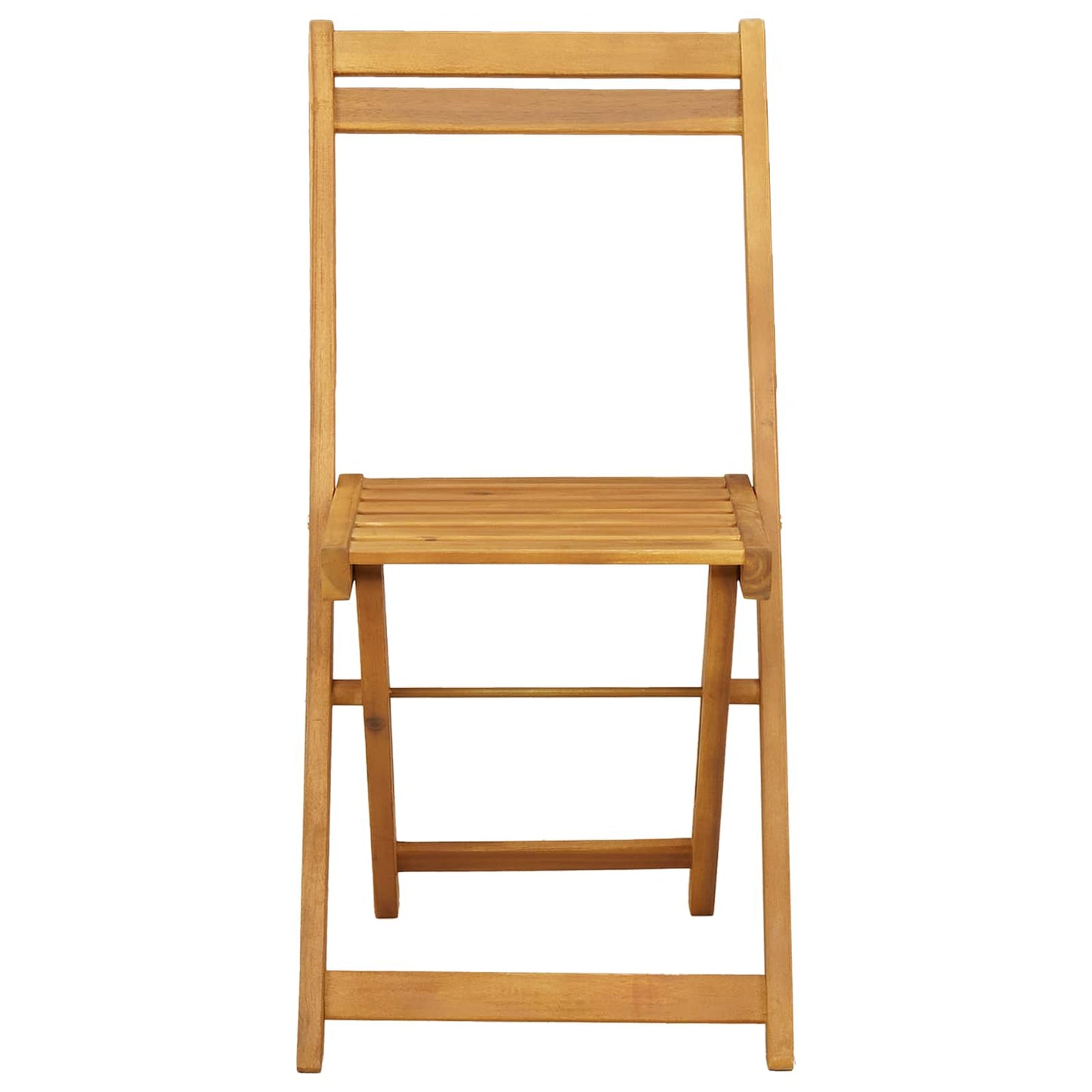 Folding Garden Chairs Folding 4 pcs Natural 40 x 53 x 80 cm