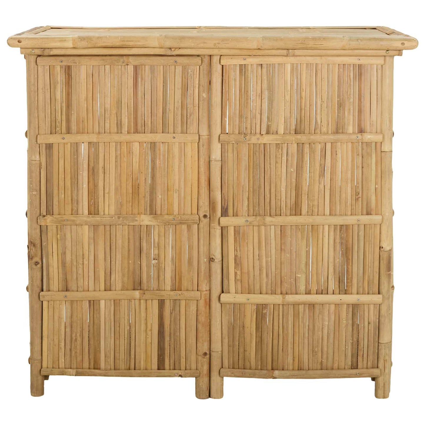 Outdoor Bar Table Natural 115 x 55 x 105 cm Bamboo