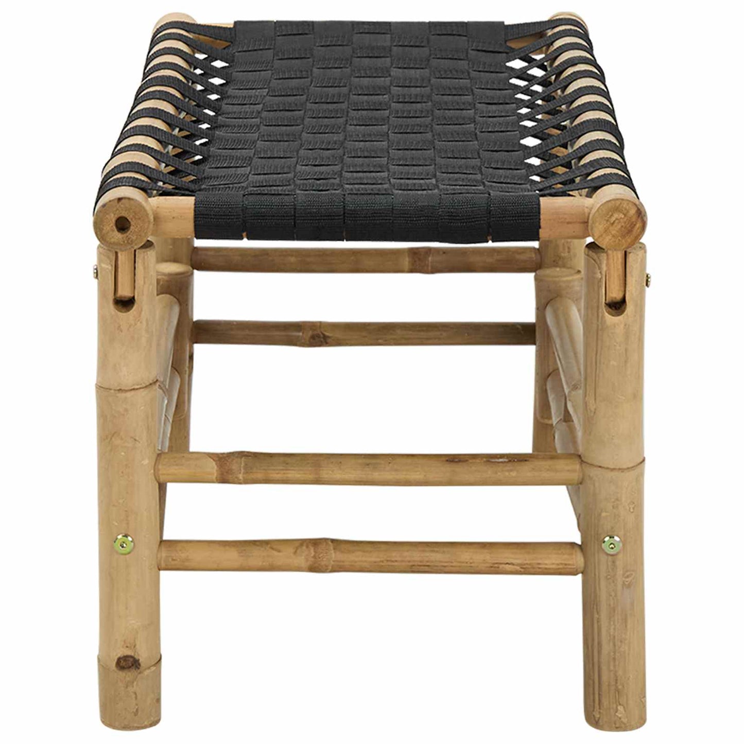 Garden Bench 80 x 38 x 40 cm Bamboo Natural Rectangular