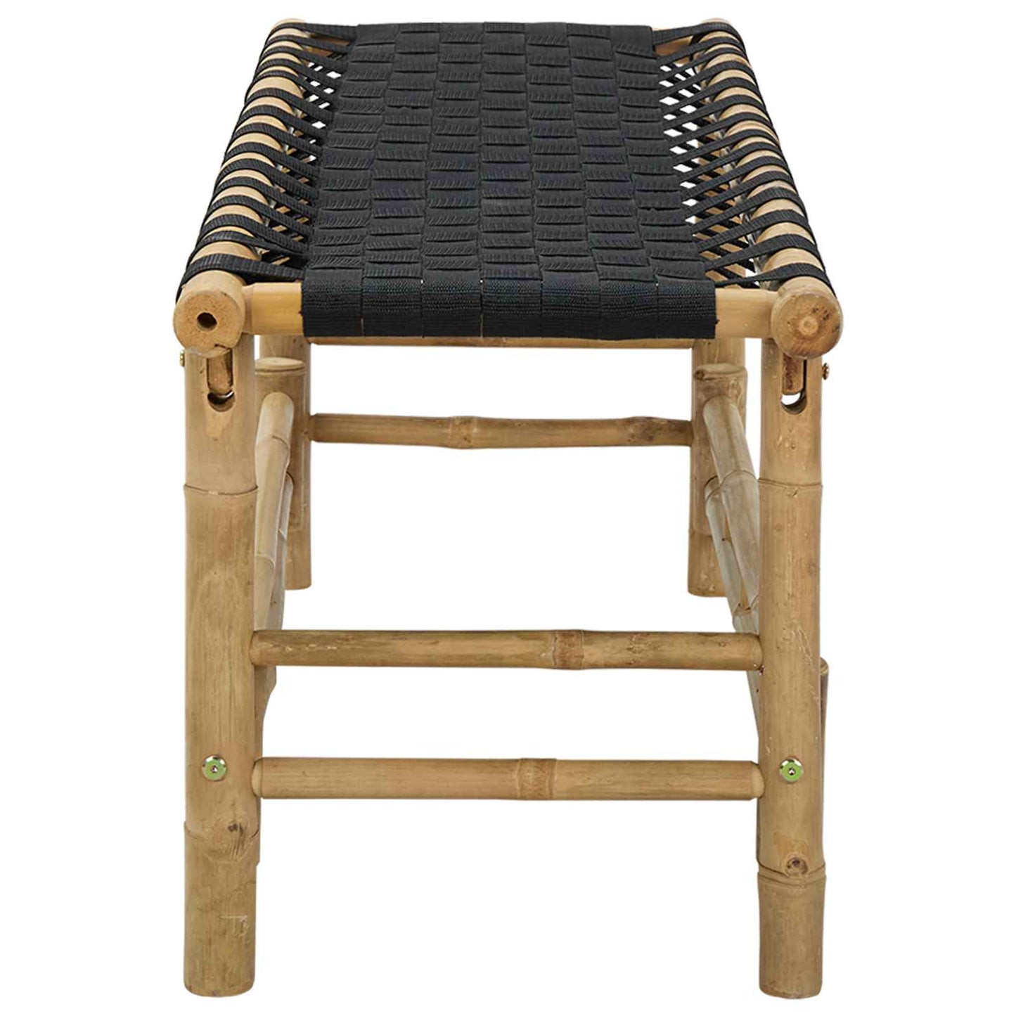 Garden Bench 110 x 38 x 40 cm Bamboo Natural Rectangular