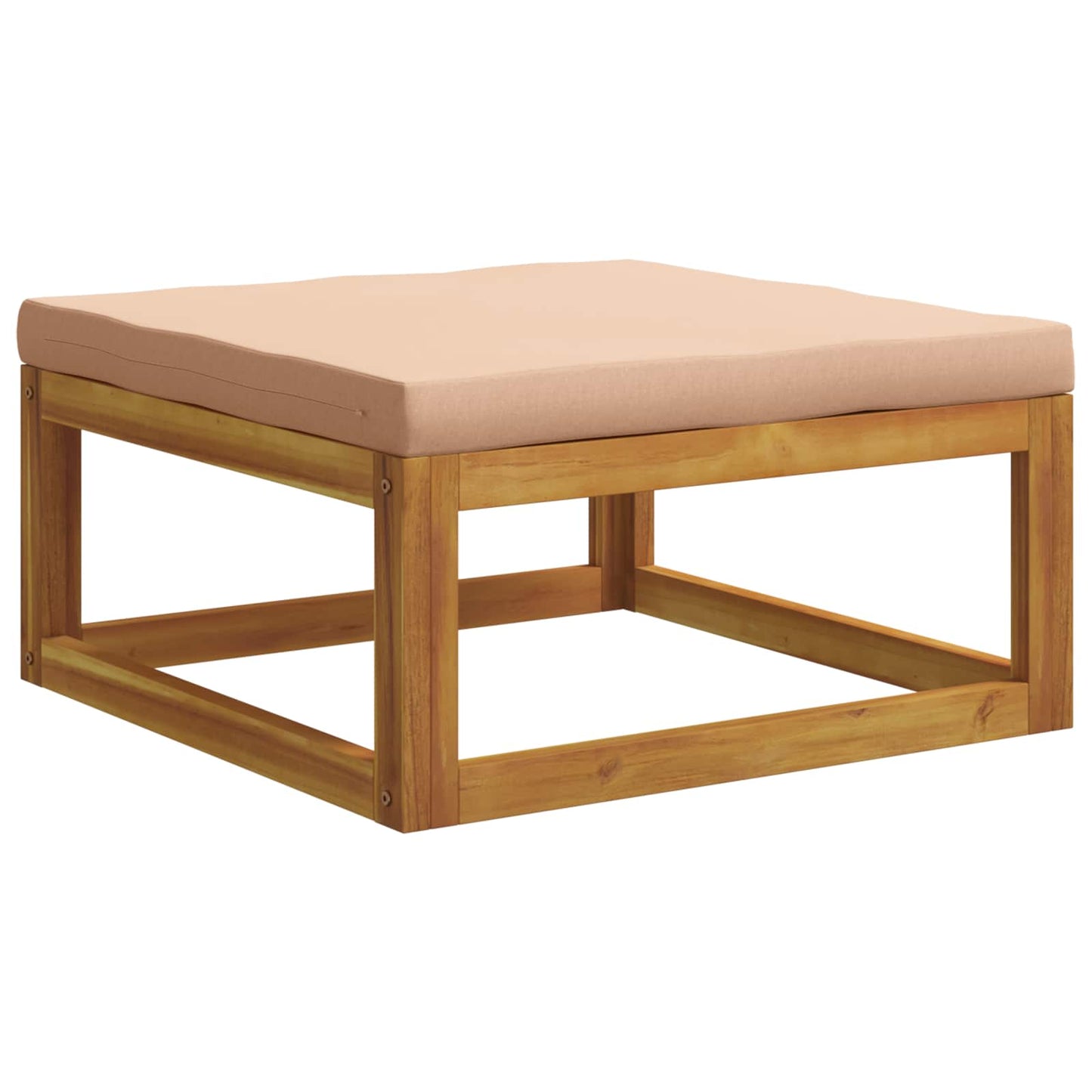 Sofa Set 8 pcs Natural Solid Acacia Wood