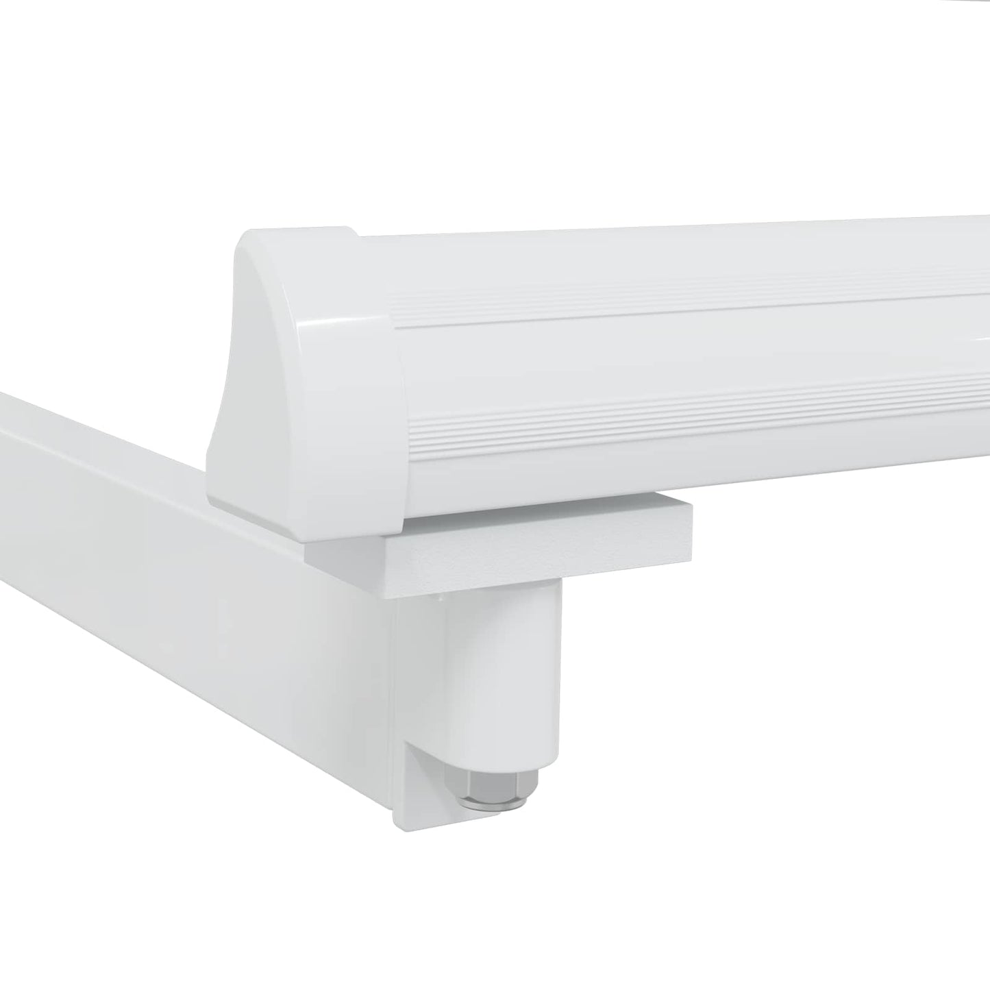 Manual Retractable Awning Frame White 3 x 2 m Aluminium