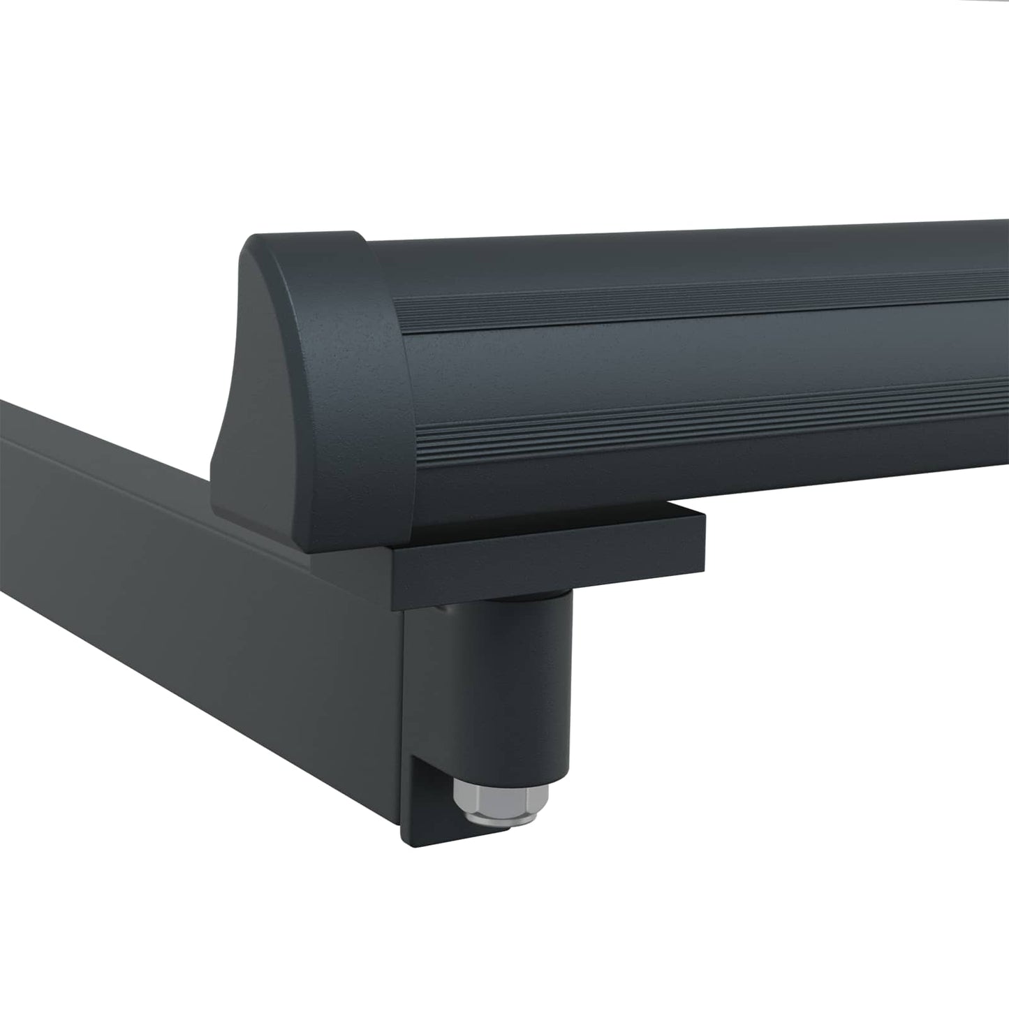 Manual Retractable Awning Frame Anthracite 3 x 2 m Aluminium