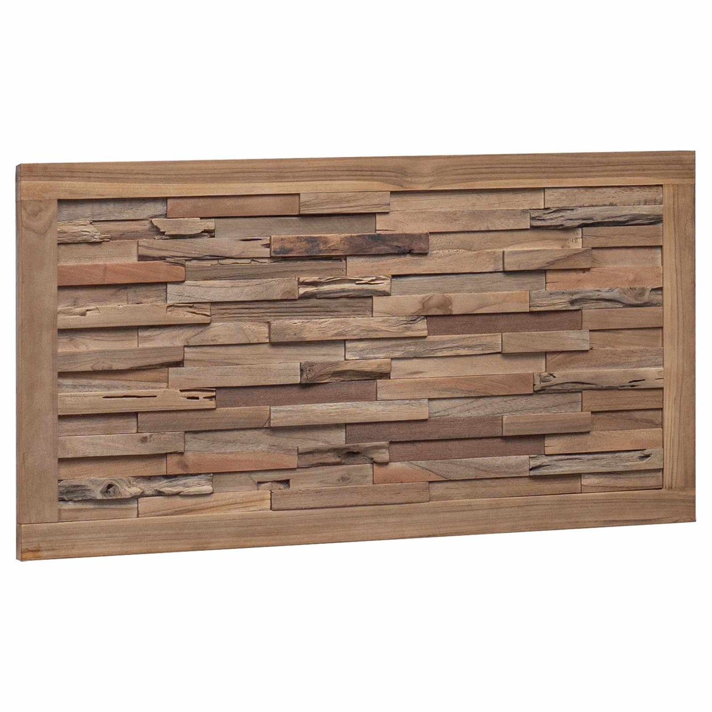 Headboard Natural Solid Teak Wood