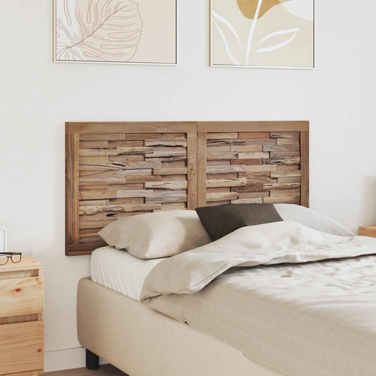 Bed Headboard Natural Solid Teak Wood