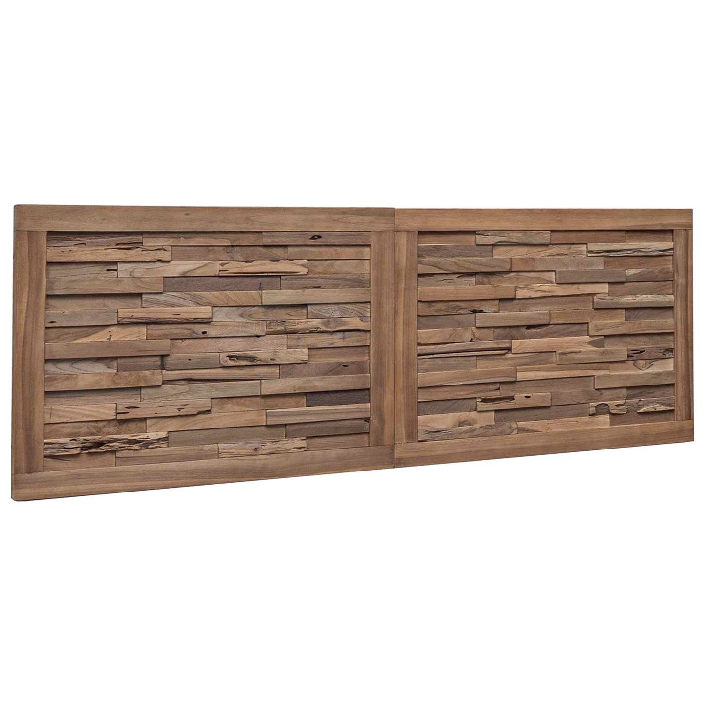 Headboard Natural Solid Teak Wood