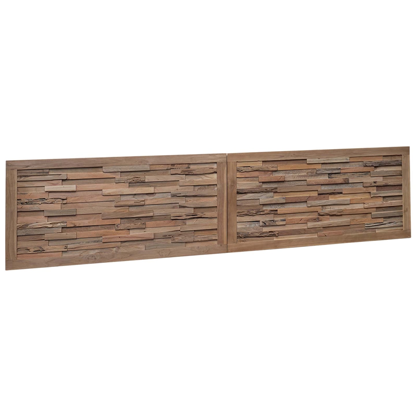Headboard Natural Solid Teak Wood