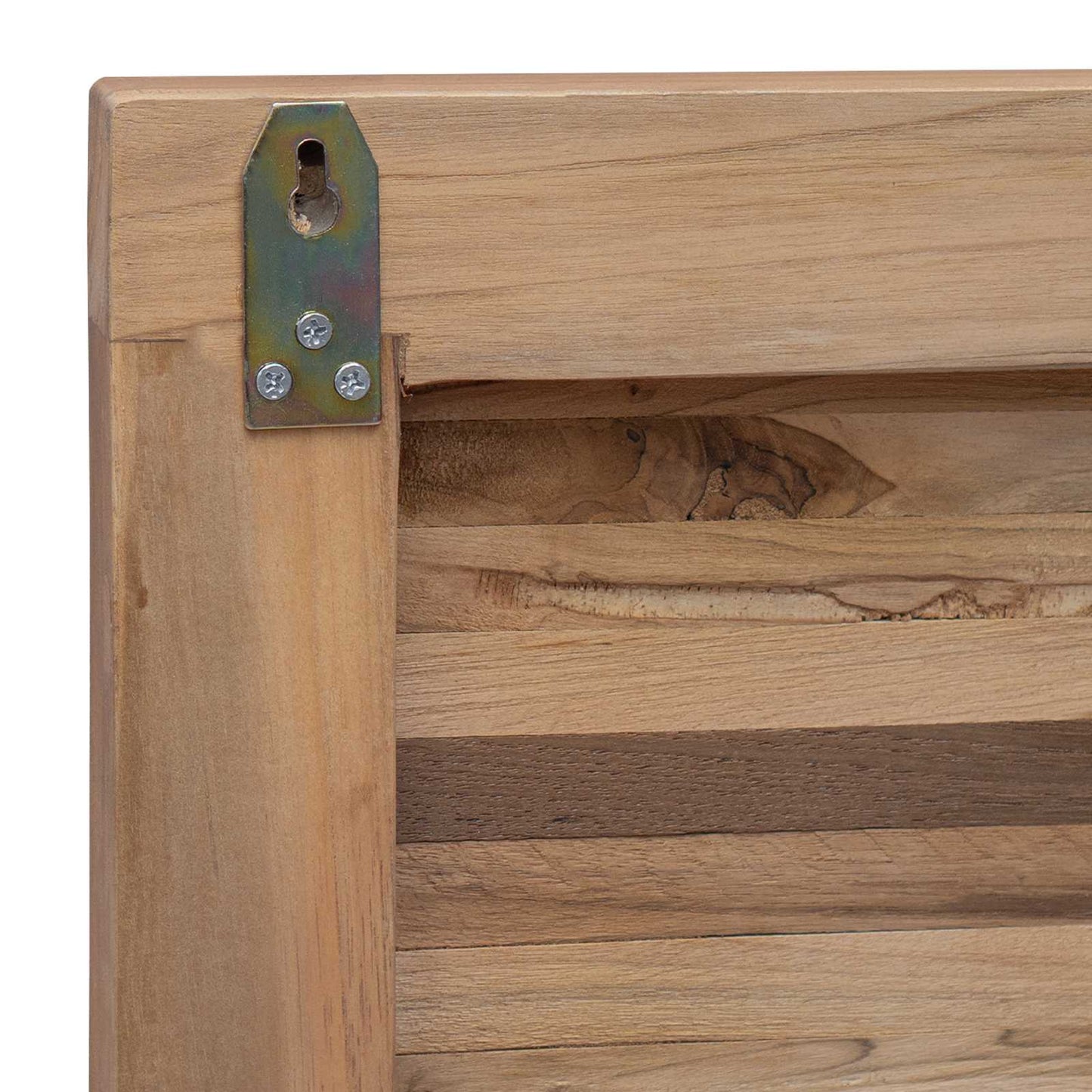 Headboard Natural Solid Teak Wood