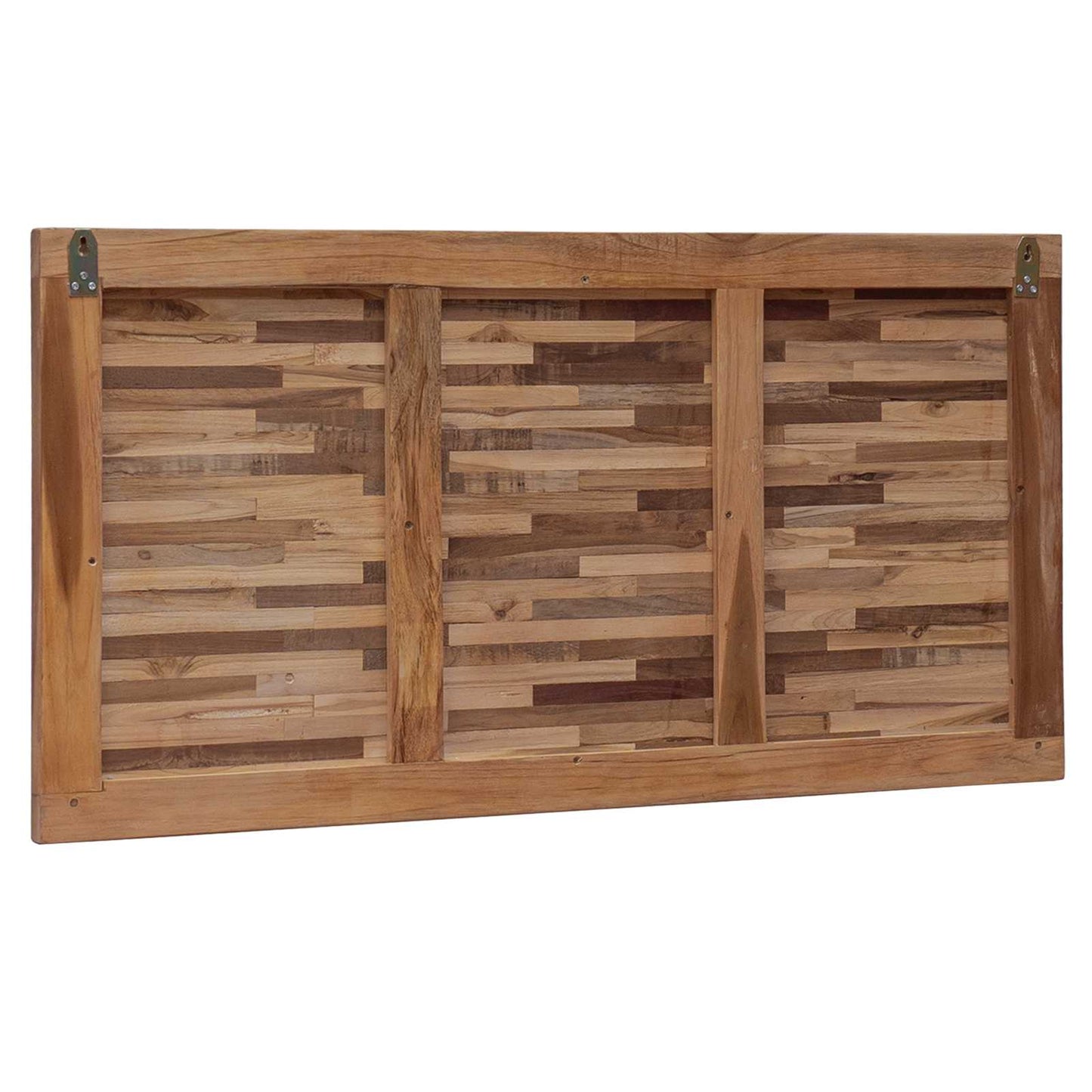Headboard Natural Solid Teak Wood