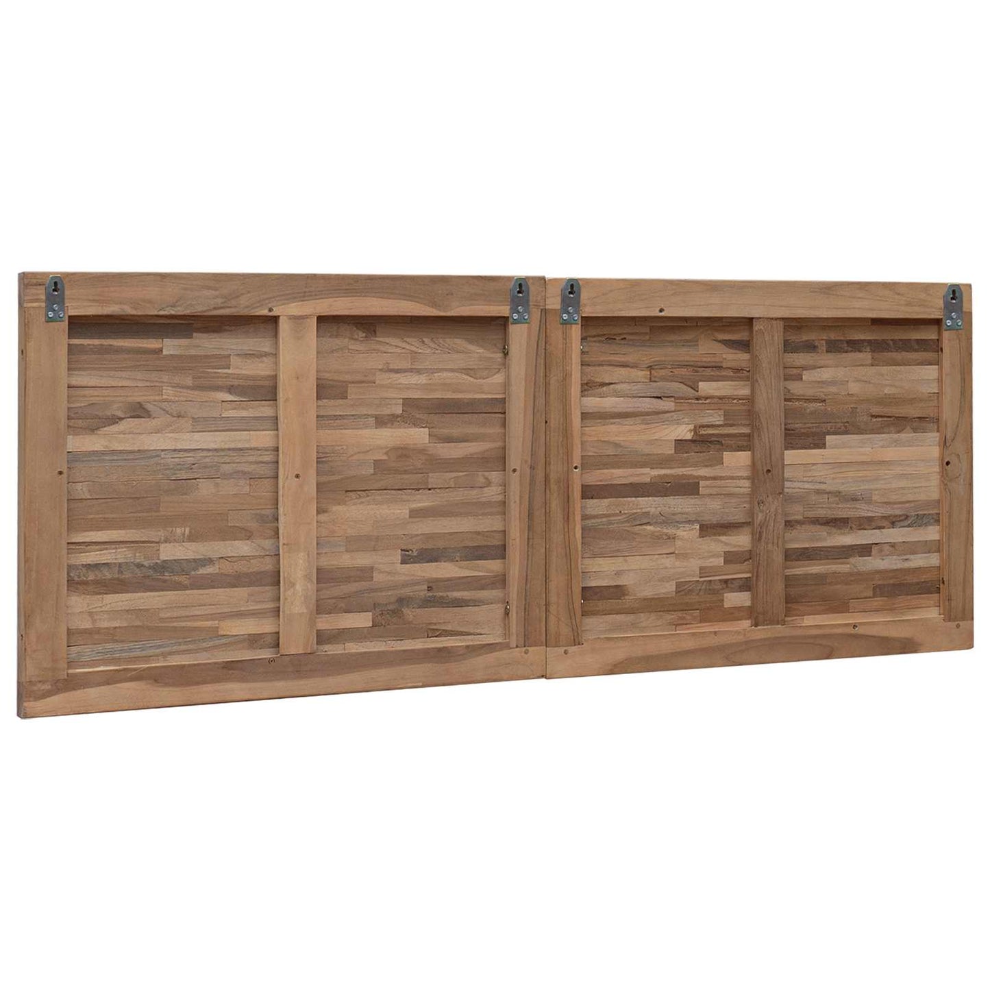 Headboard Natural Solid Teak Wood